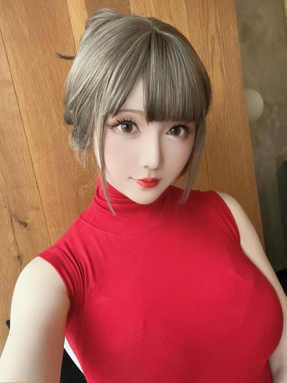 ชุดภาพคอสเพลย์ Hoshilily Dating Office Lady