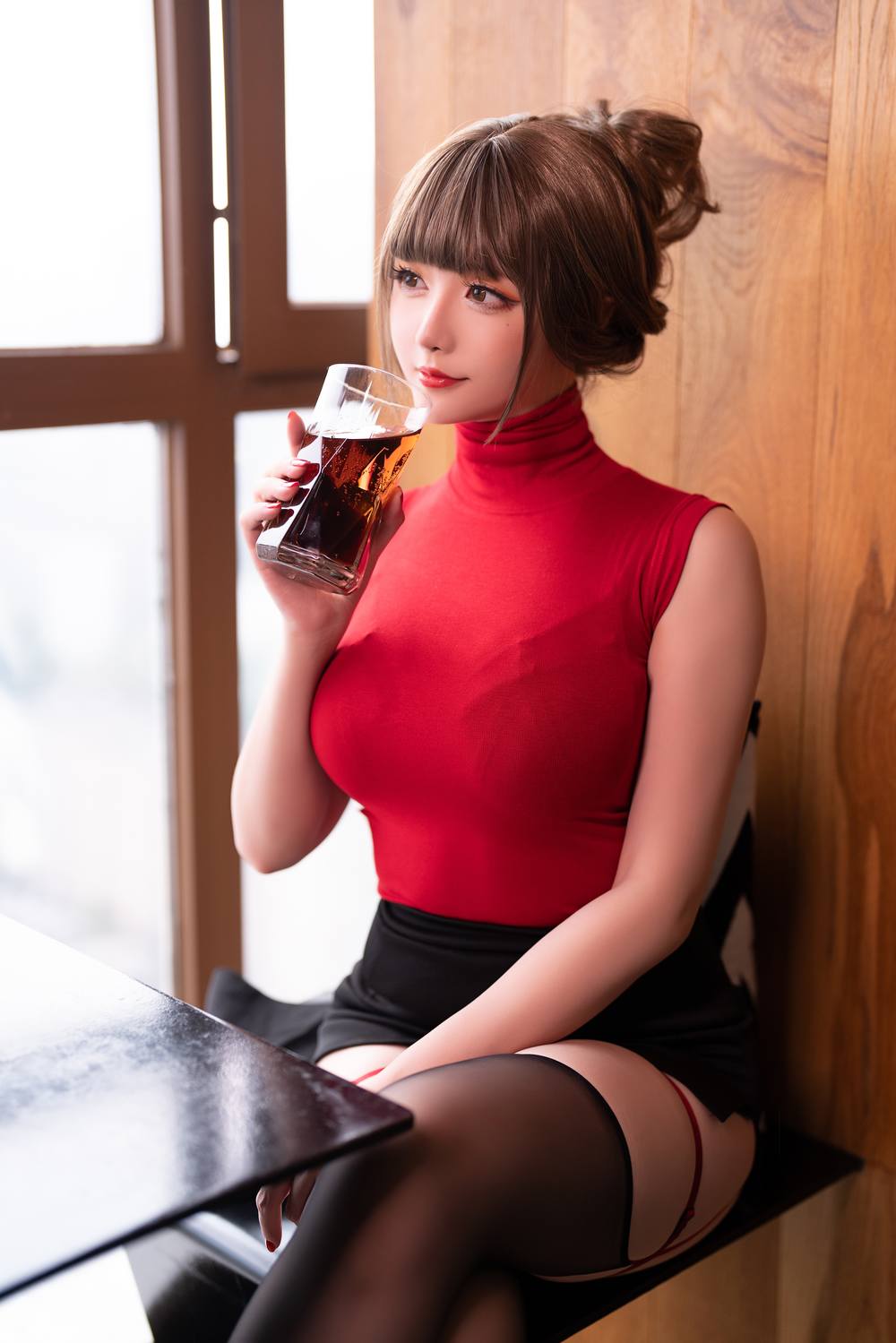 Hoshilily『デートOL』コスプレ写真セット
