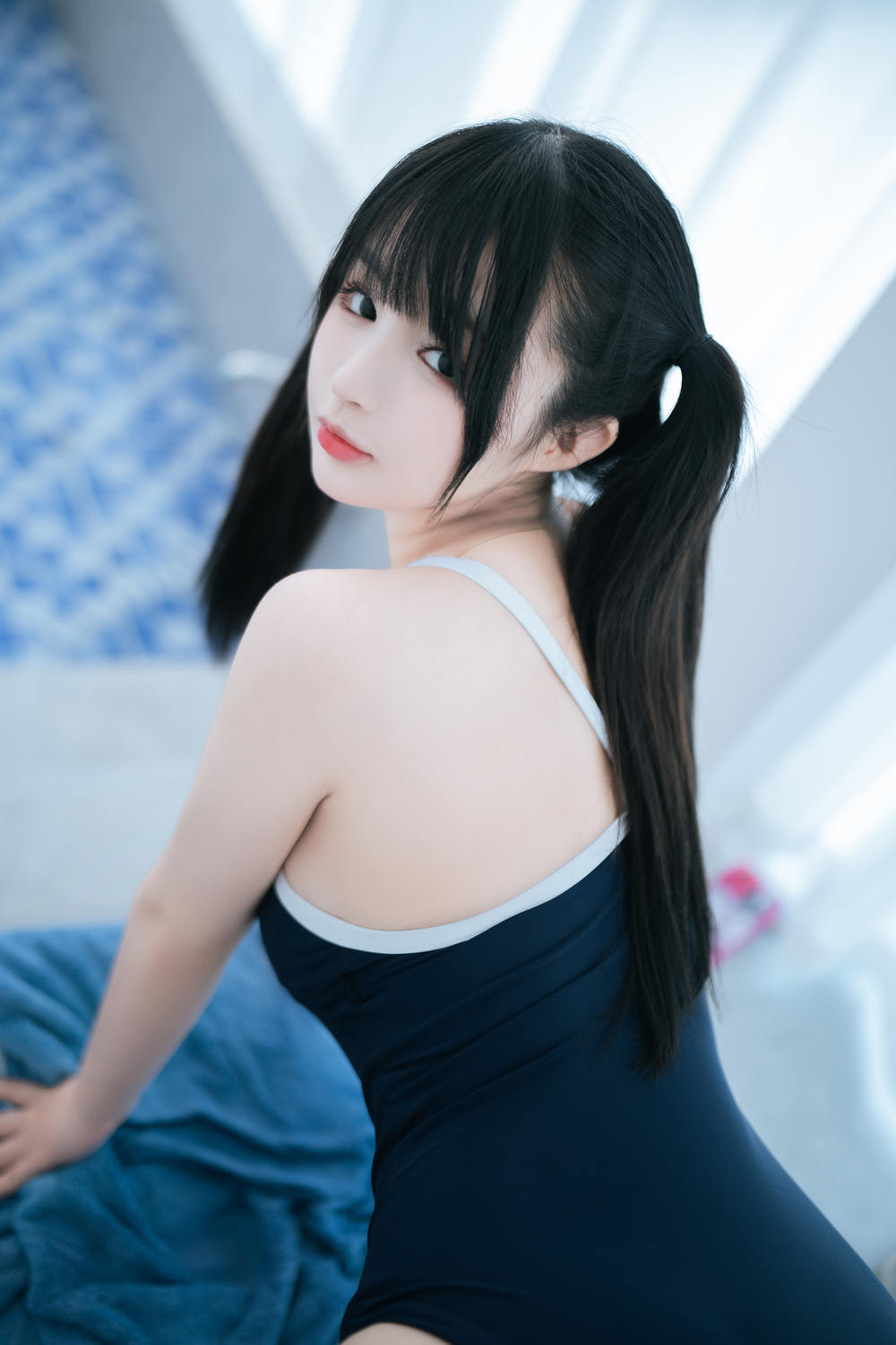 사쿠라이 닝닝 백실 스쿠미즈