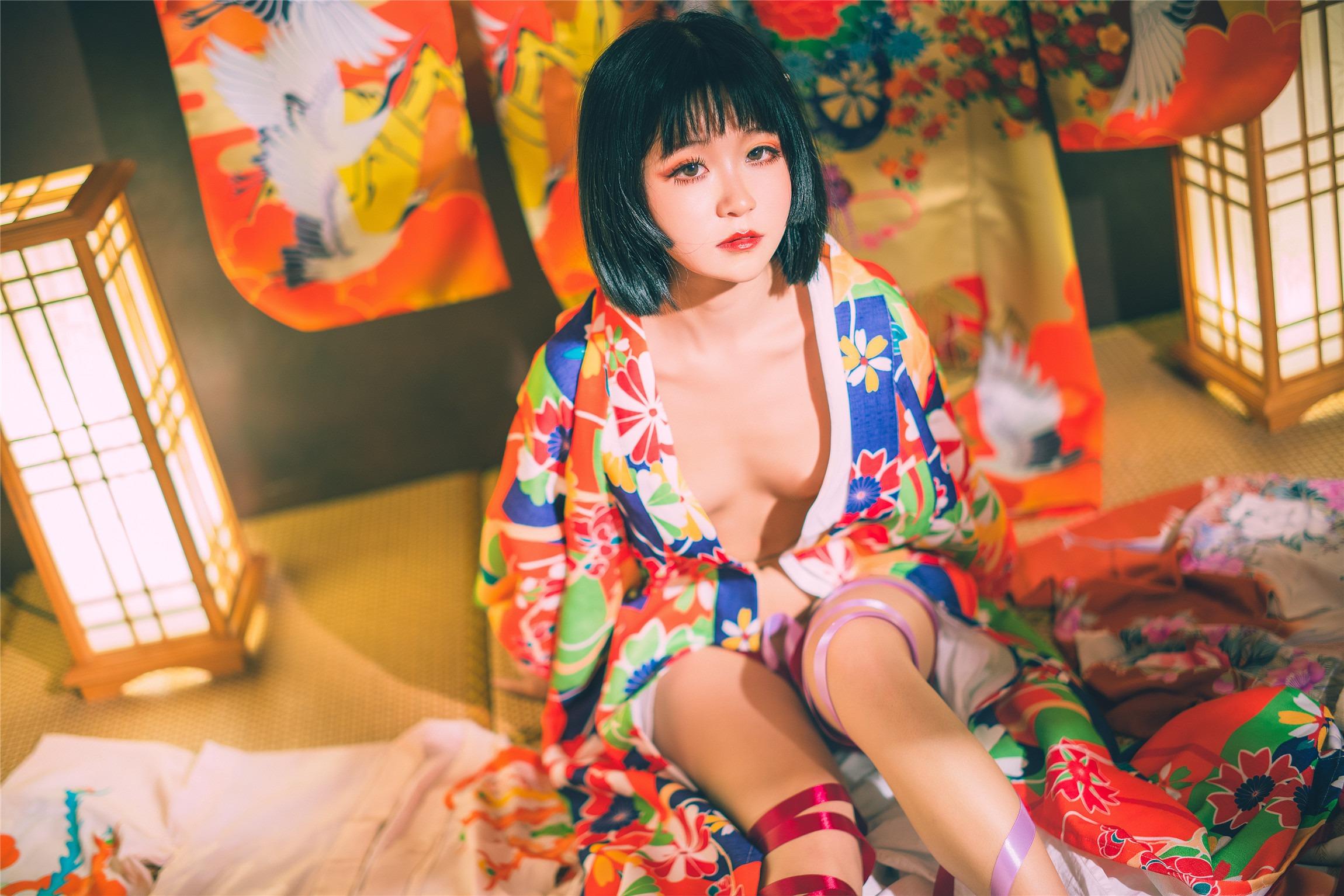 黄金二逼王 - 樱花舞娘 [45P]