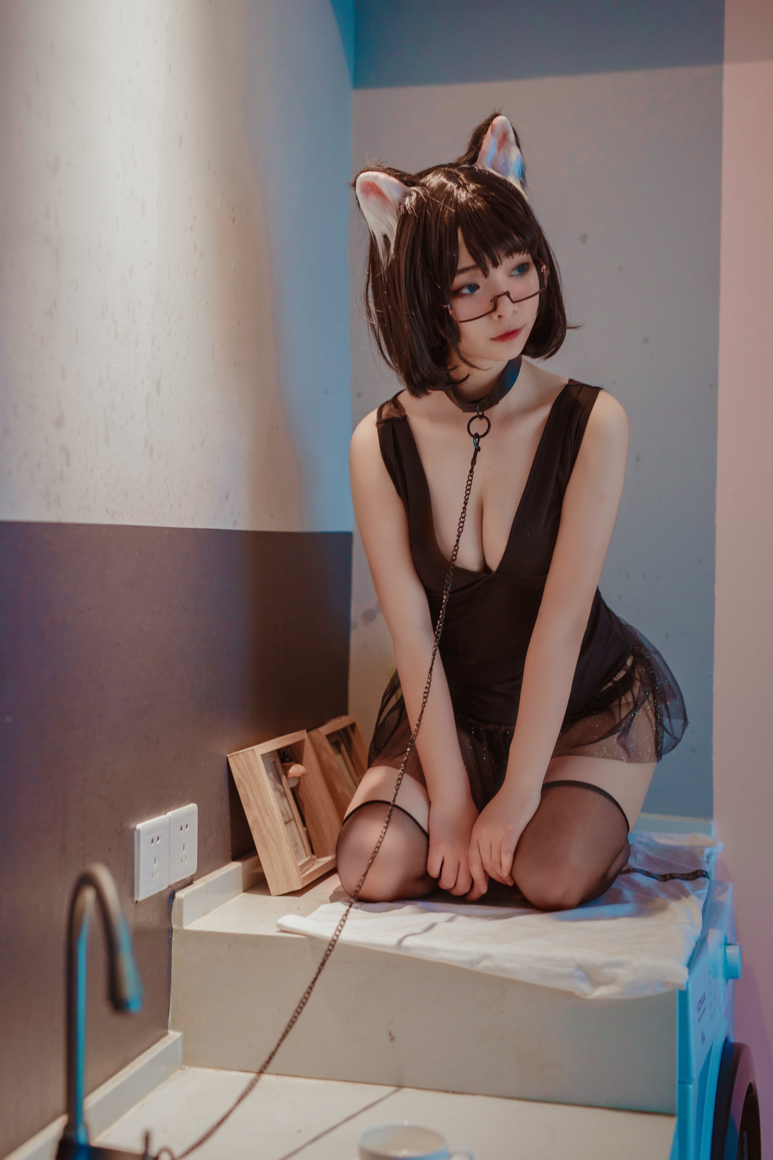 科瑟玉匯 No.001 貓貓頭黑裙子