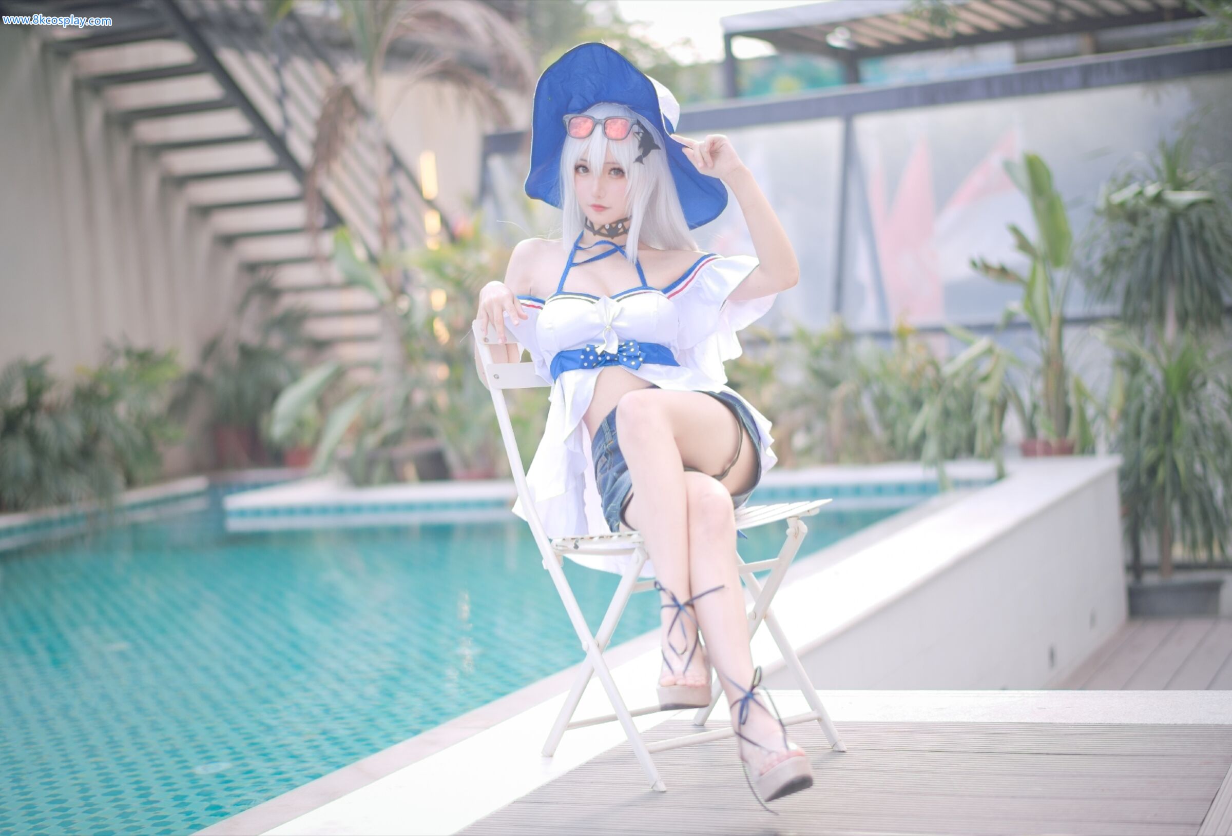Hua Qi Hana] Skadi Swimsuit Arknights Skadi