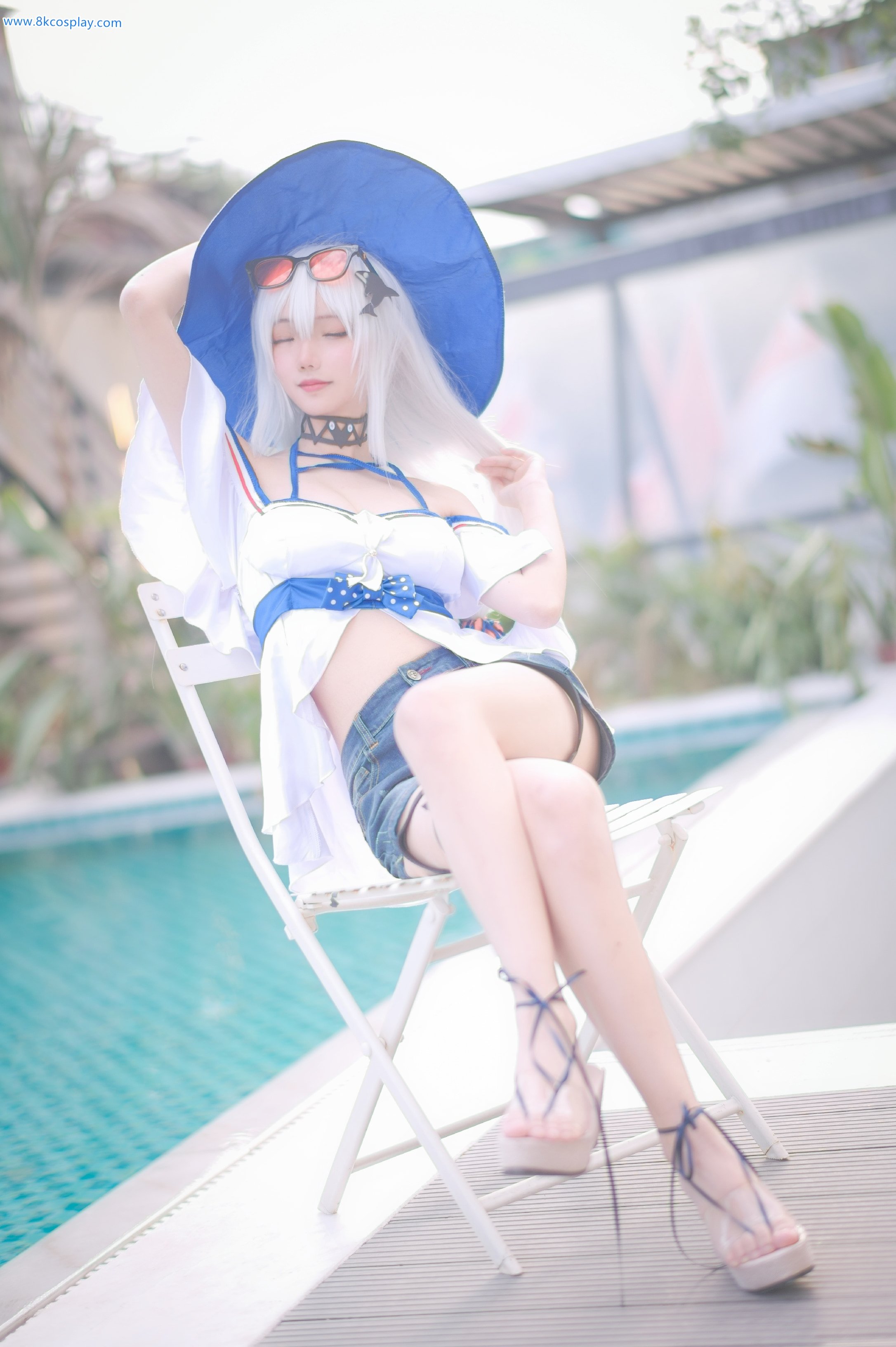 Hua Qi Hana] Skadi Swimsuit Arknights Skadi