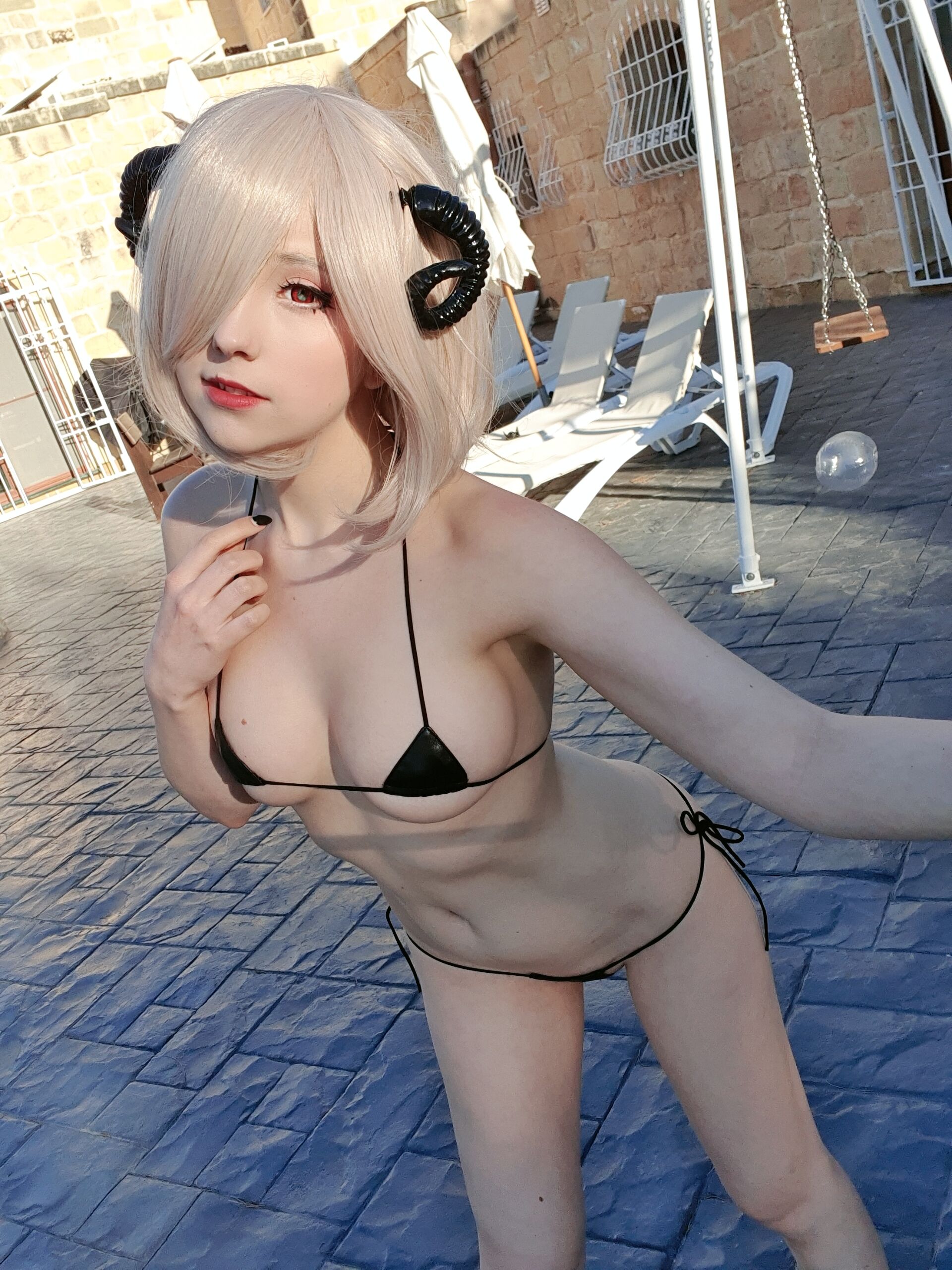 Megumi Koneko - Rita micro bikini