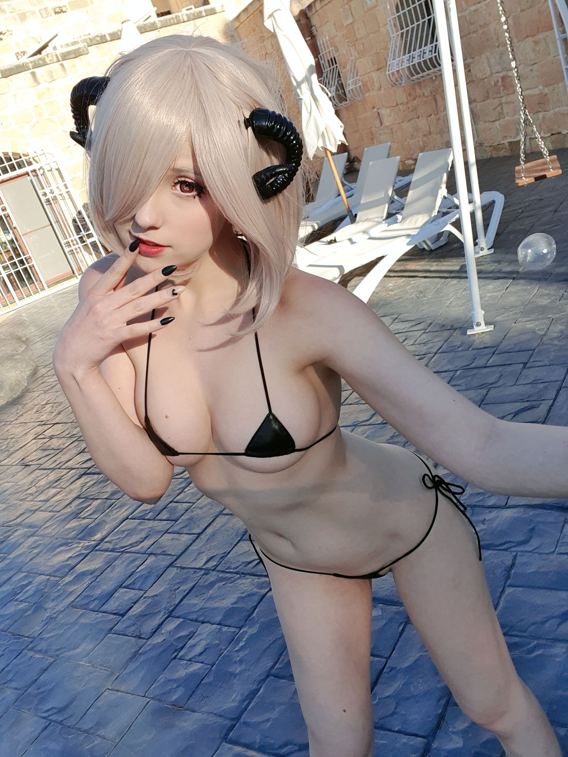 Megumi Koneko - Rita micro bikini