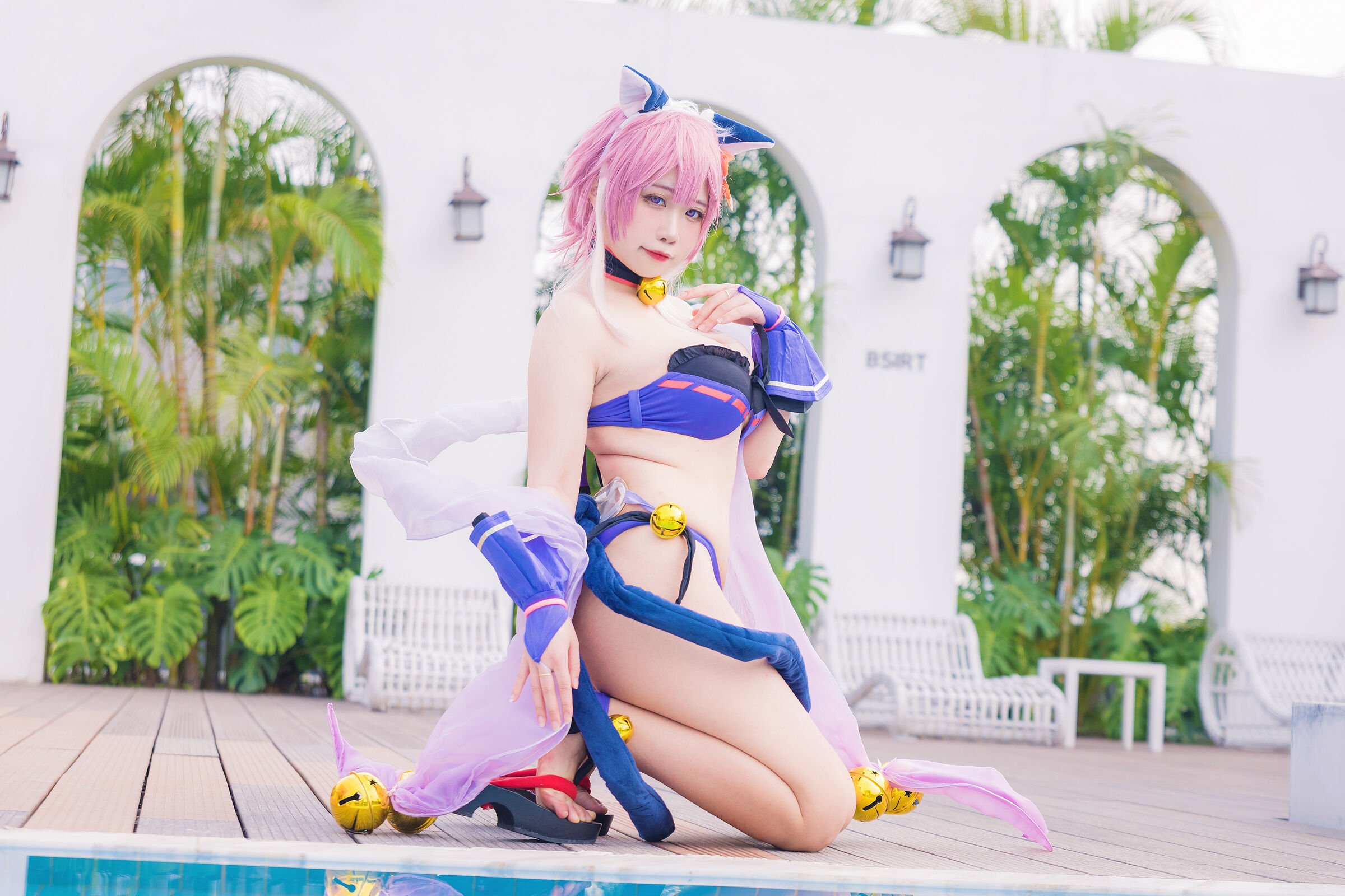 Sadako Peach] Miyasaka Tamaki Swimsuit