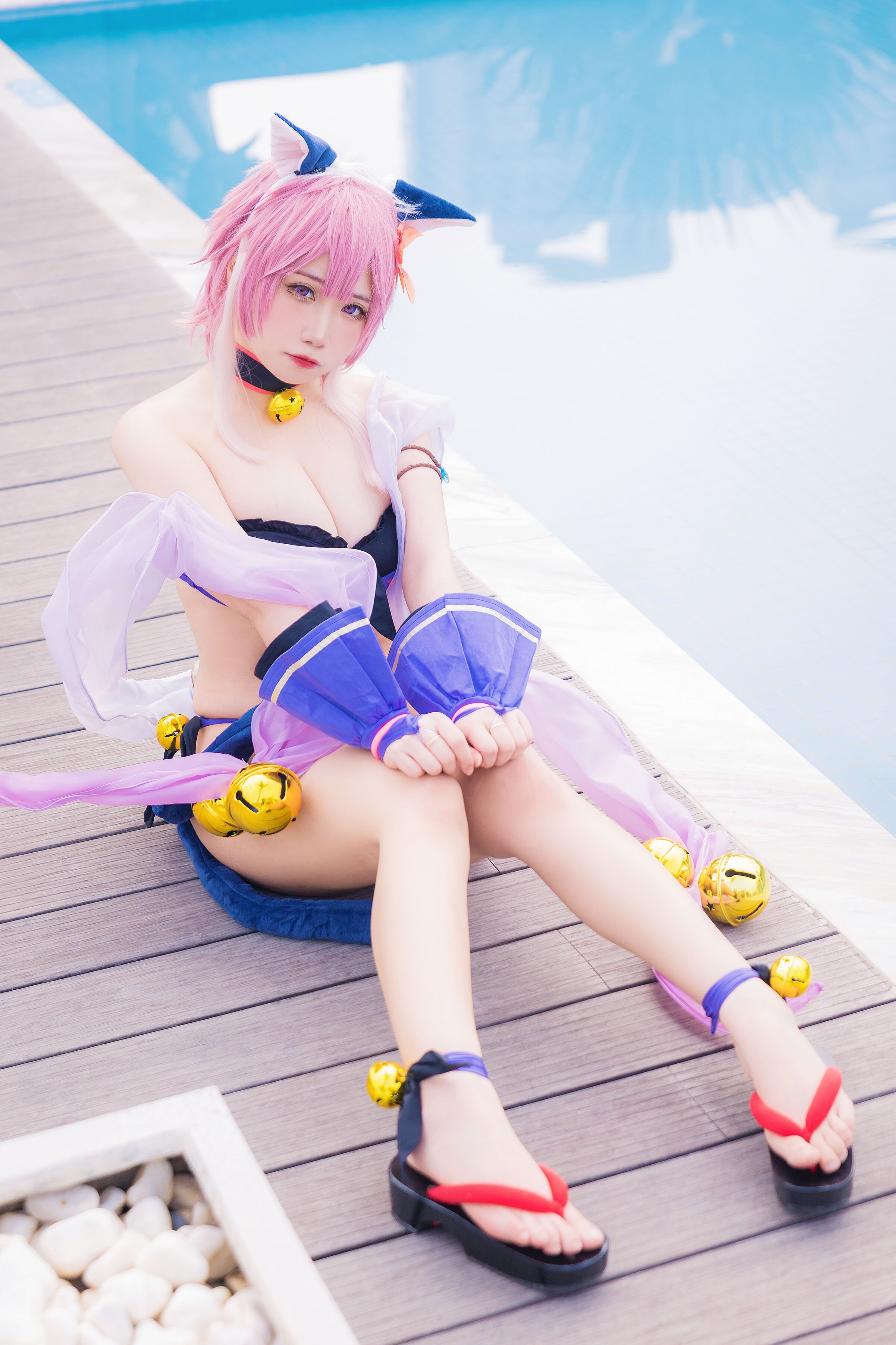 Sadako Peach] Miyasaka Tamaki Swimsuit