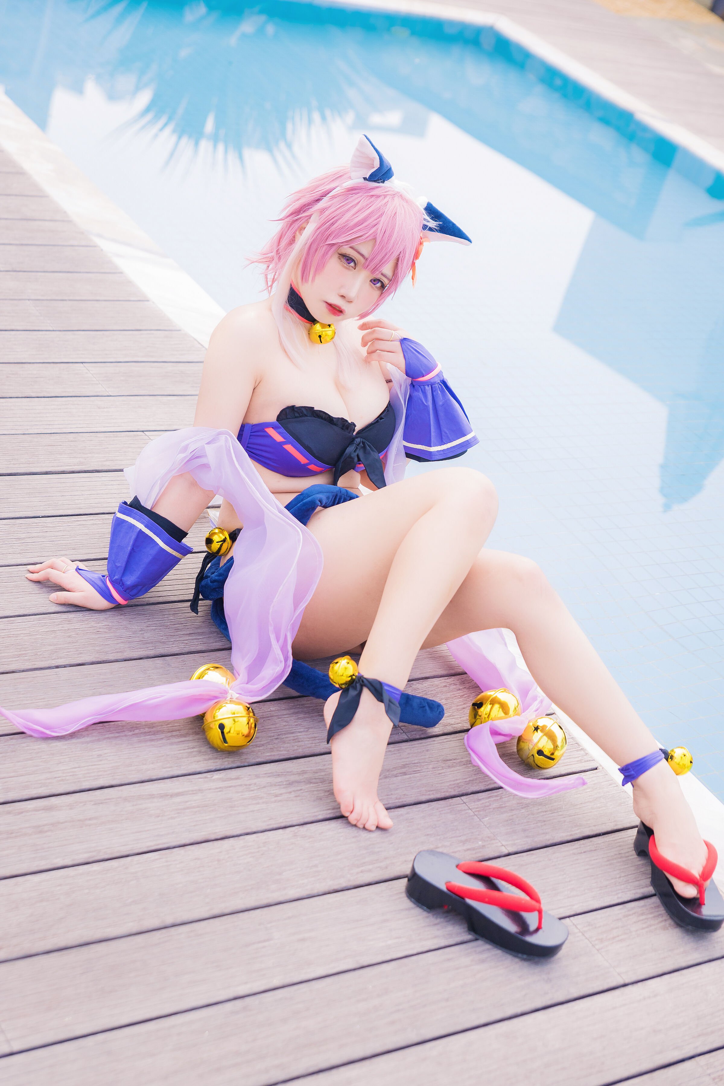 Sadako Peach] Miyasaka Tamaki Swimsuit