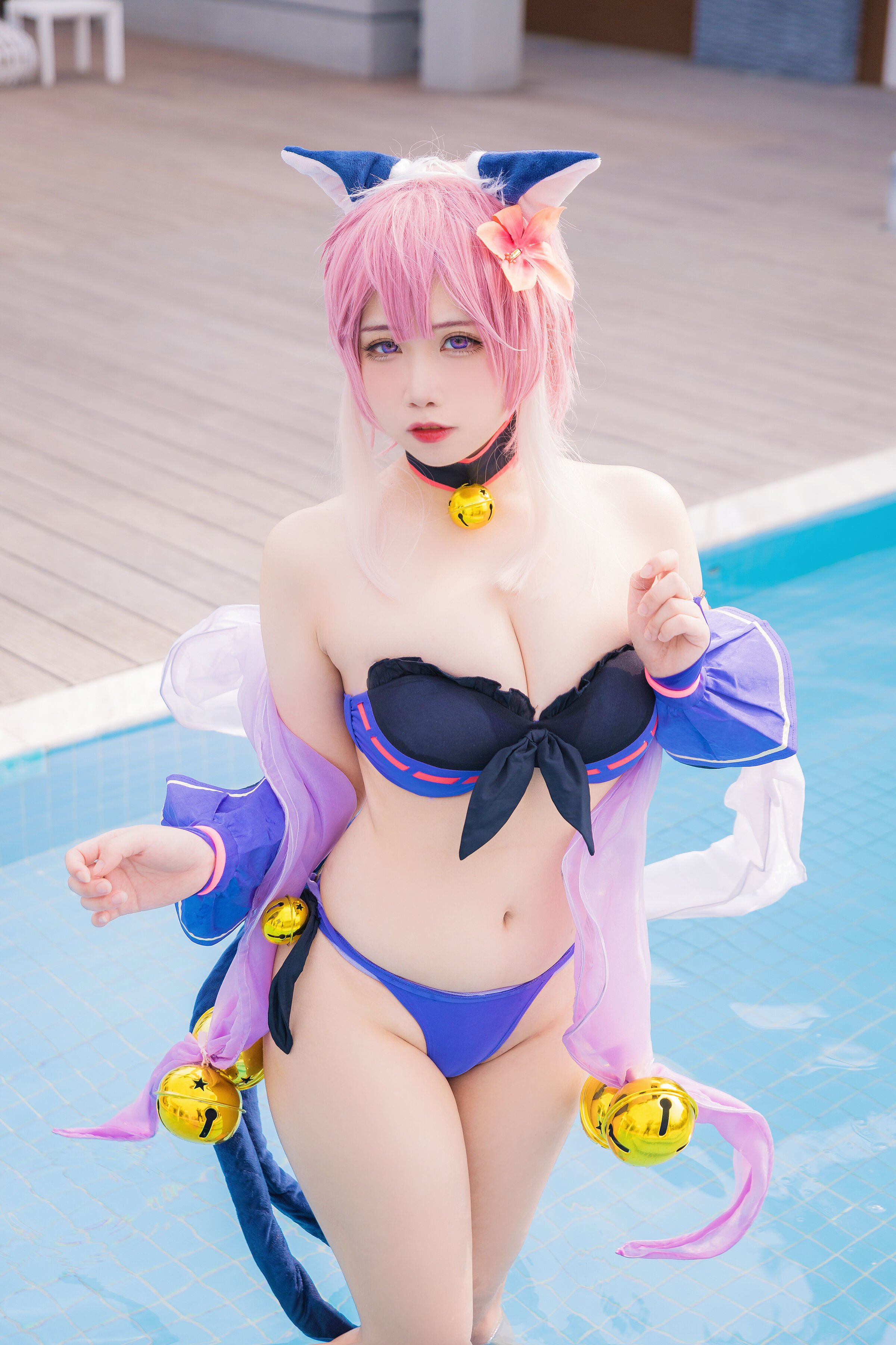 Sadako Peach] Miyasaka Tamaki Swimsuit