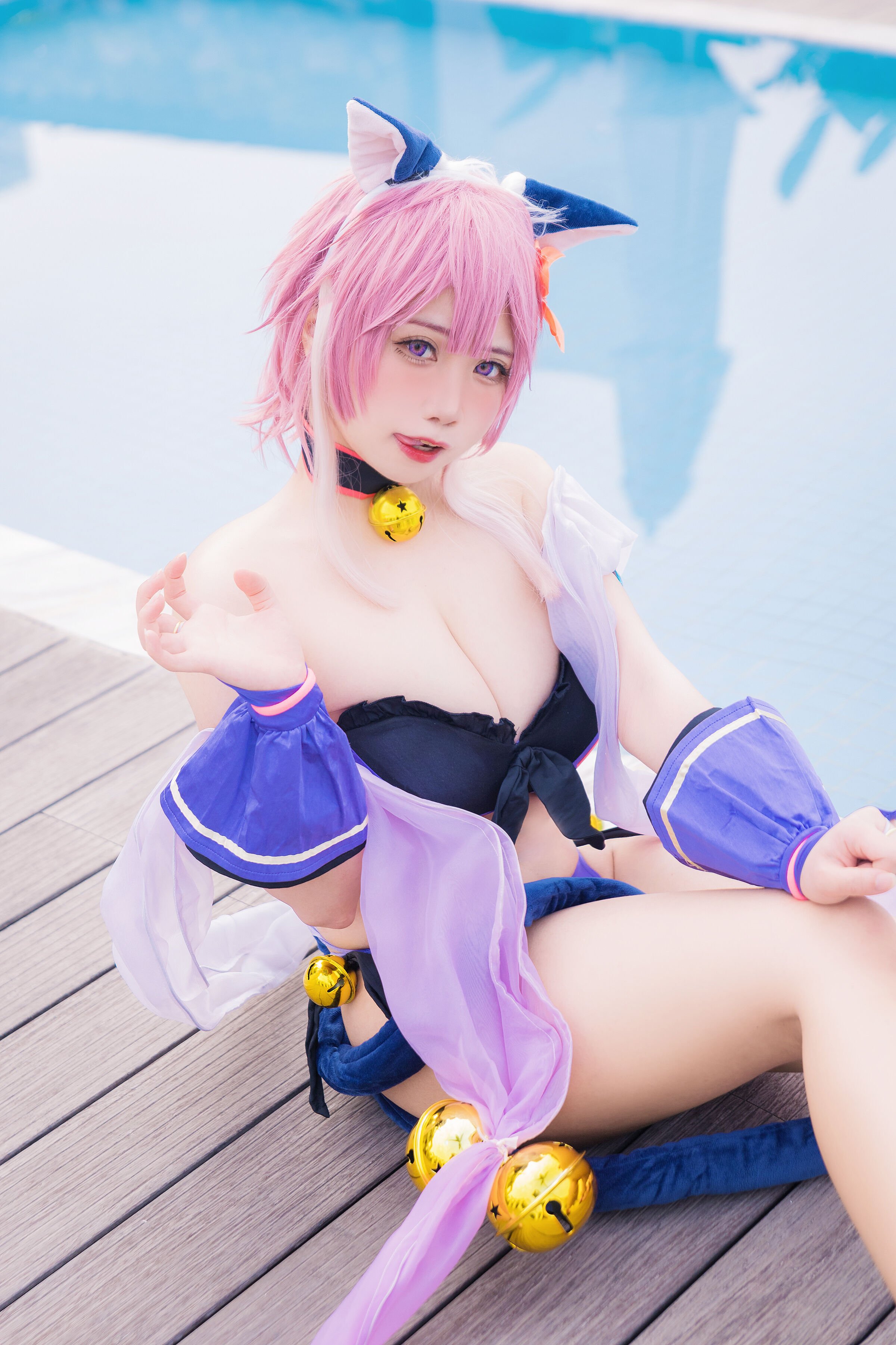 Sadako Peach] Miyasaka Tamaki Swimsuit