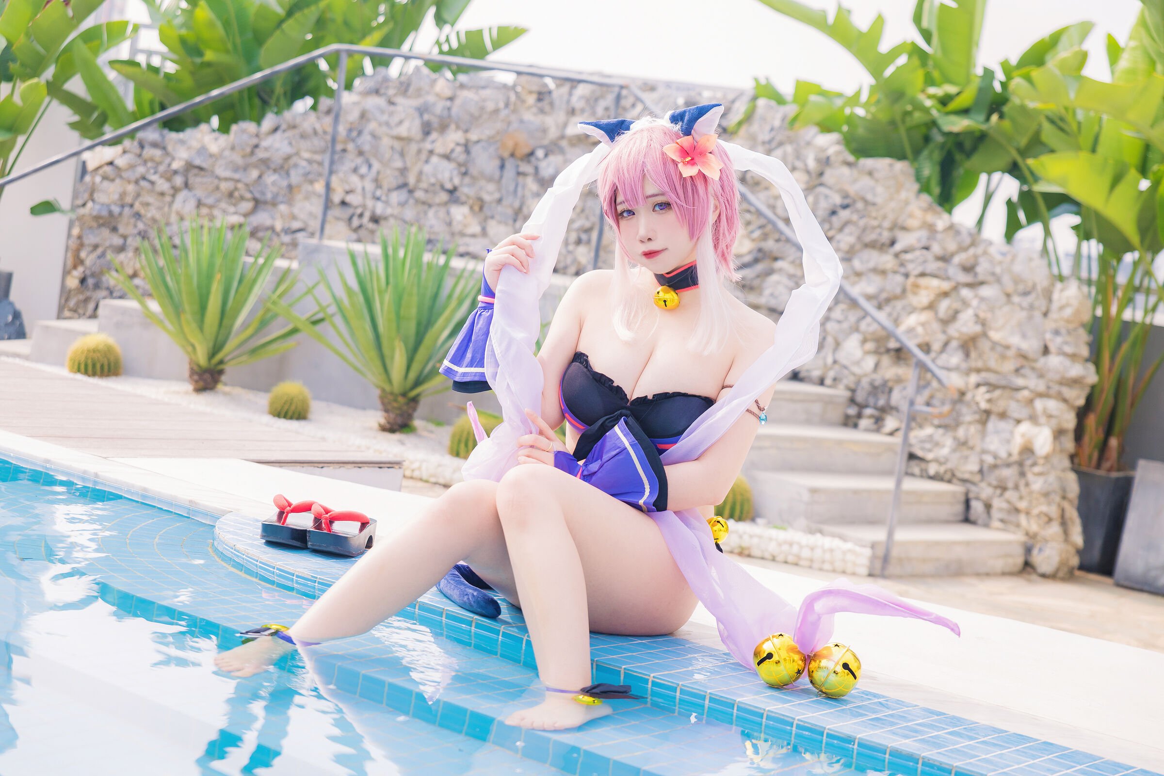 Sadako Peach] Miyasaka Tamaki Swimsuit