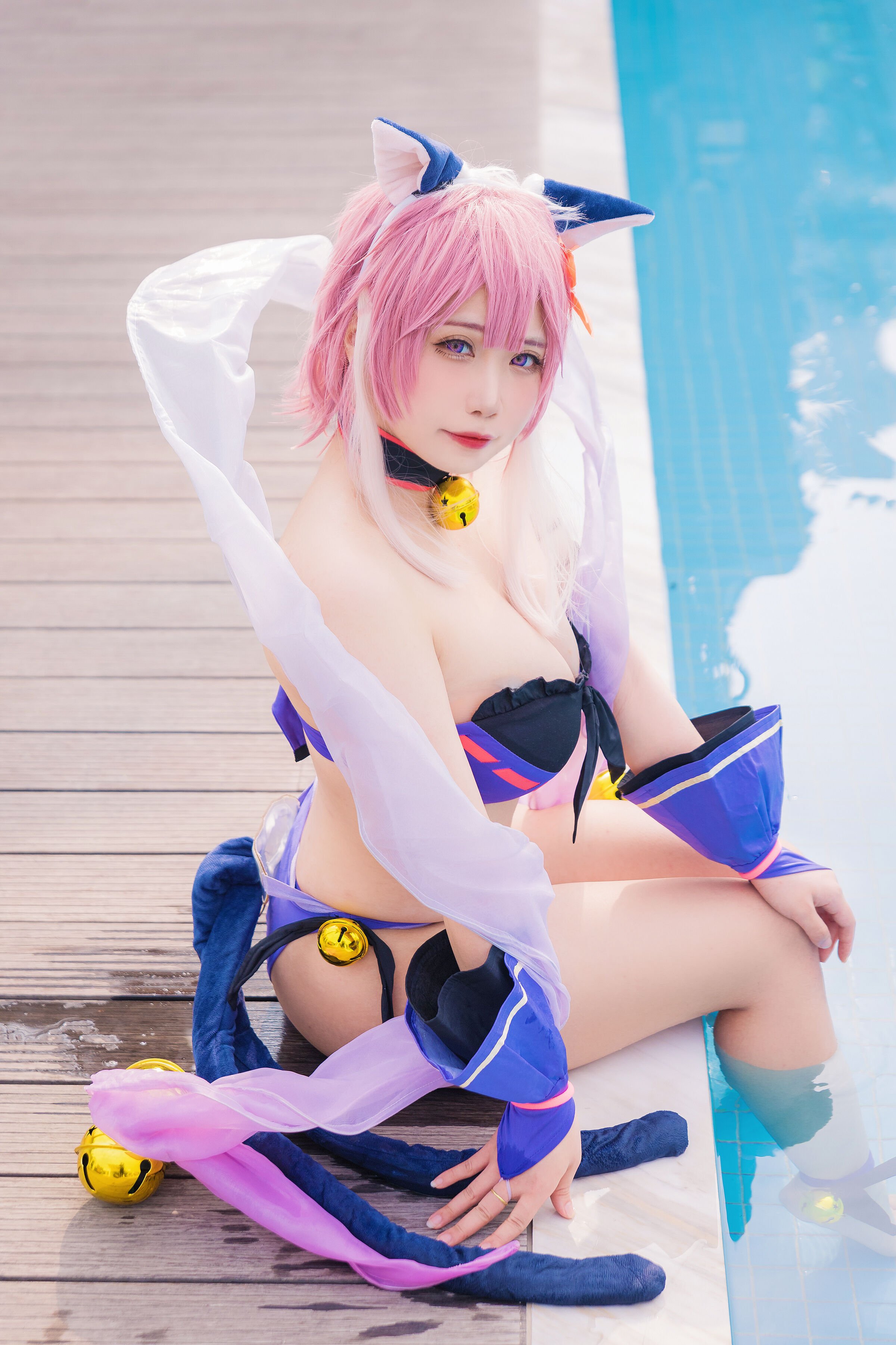 Sadako Peach] Miyasaka Tamaki Swimsuit
