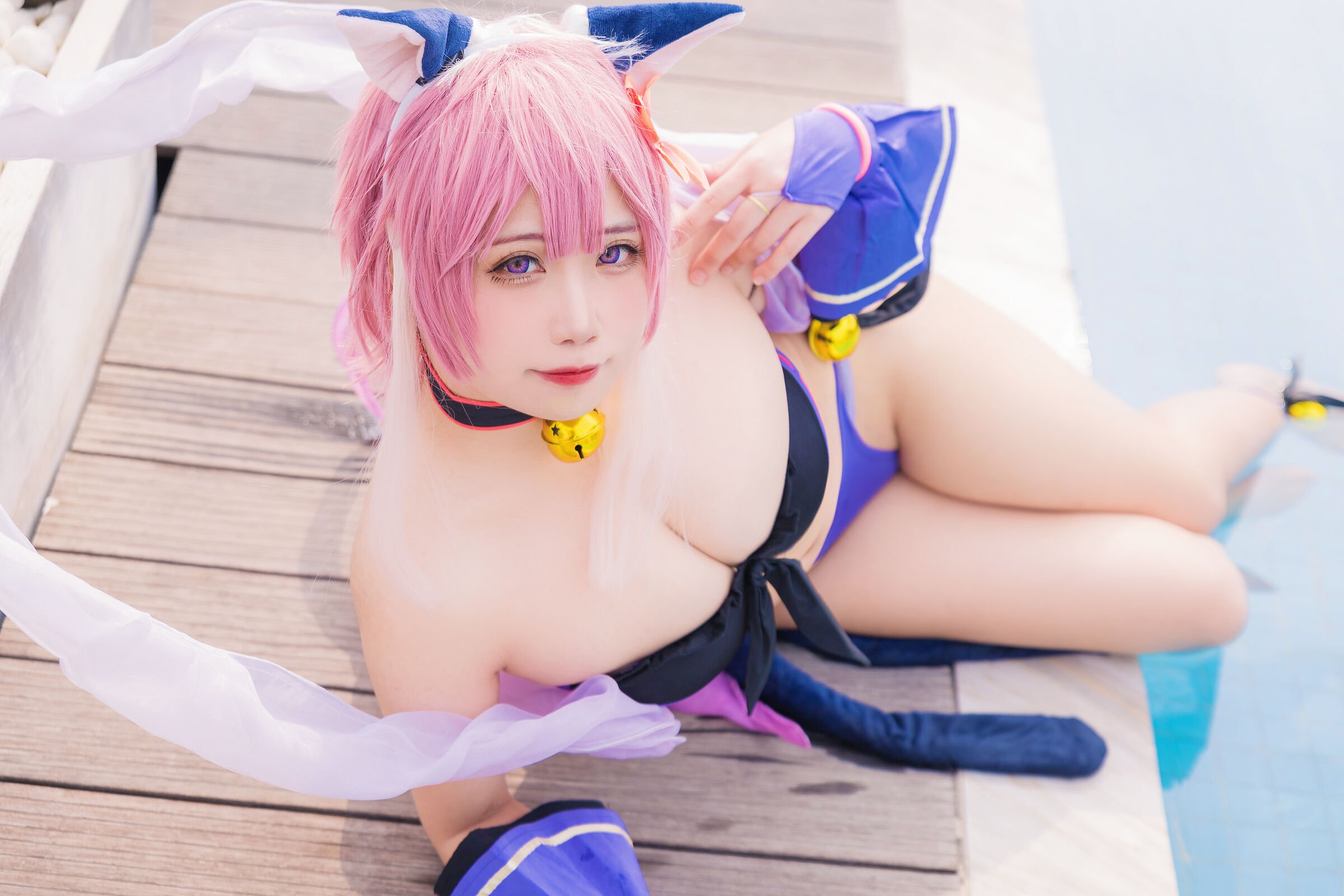 Sadako Peach] Miyasaka Tamaki Swimsuit