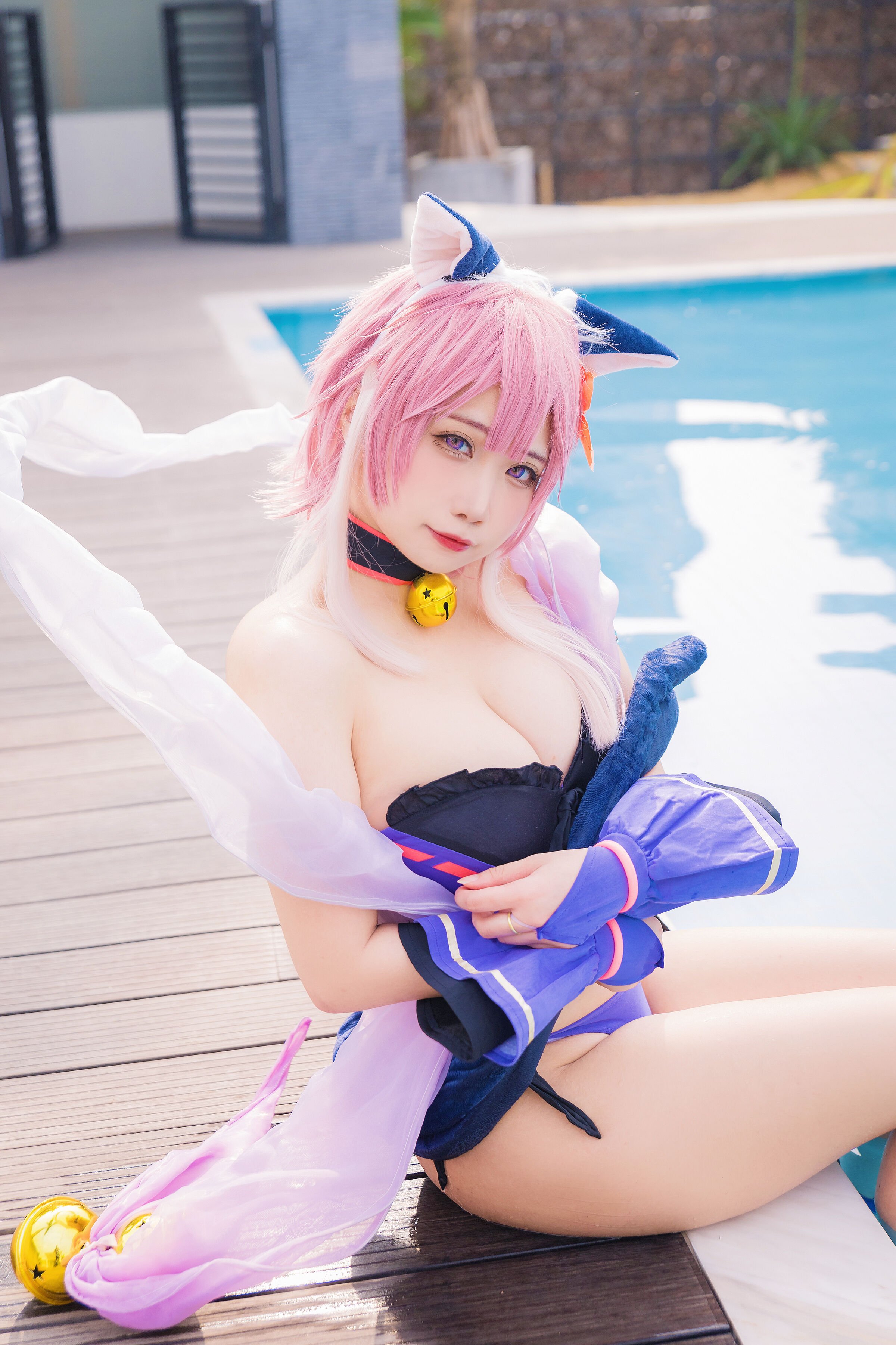 Sadako Peach] Miyasaka Tamaki Swimsuit