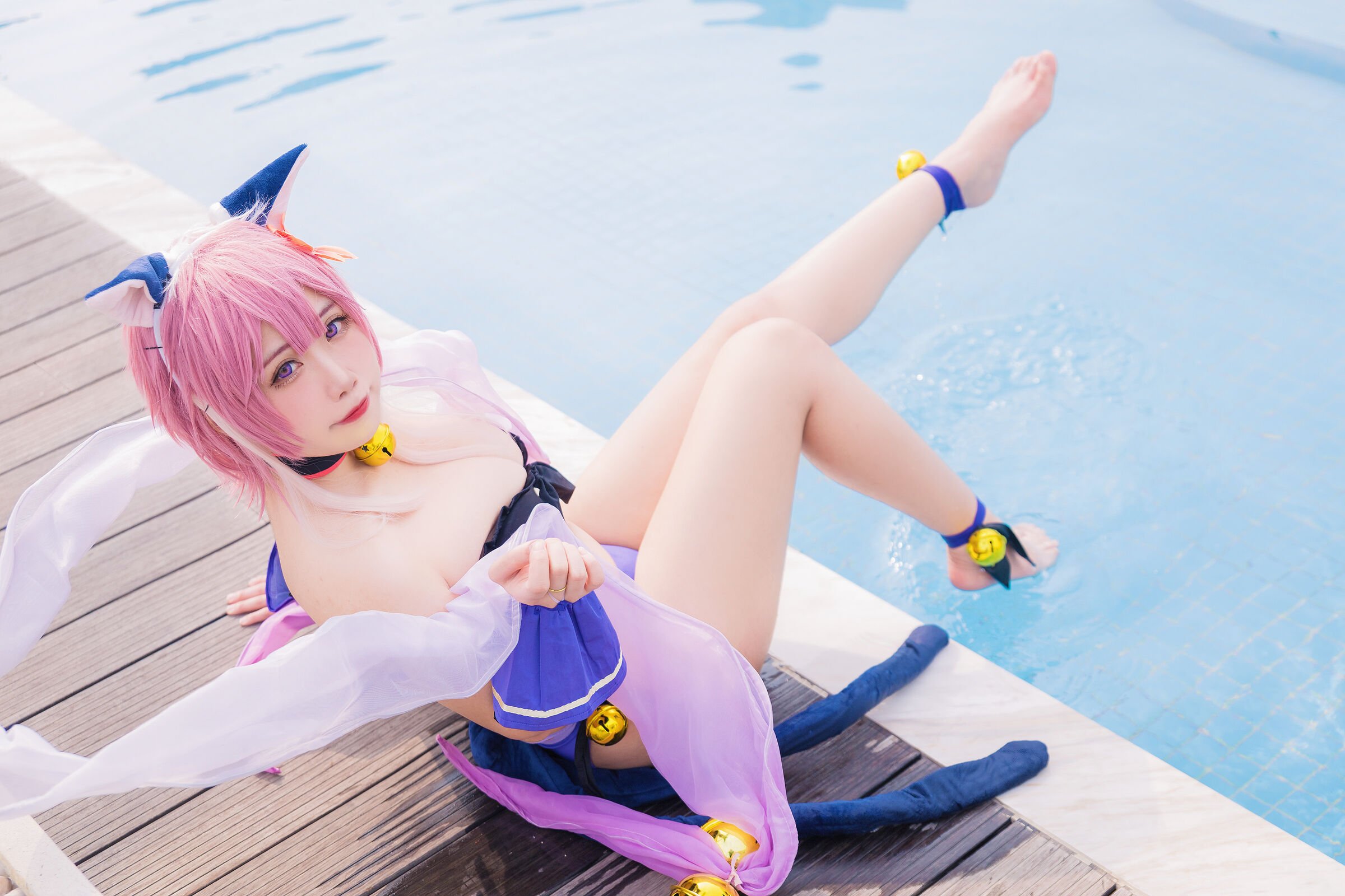 Sadako Peach] Miyasaka Tamaki Swimsuit