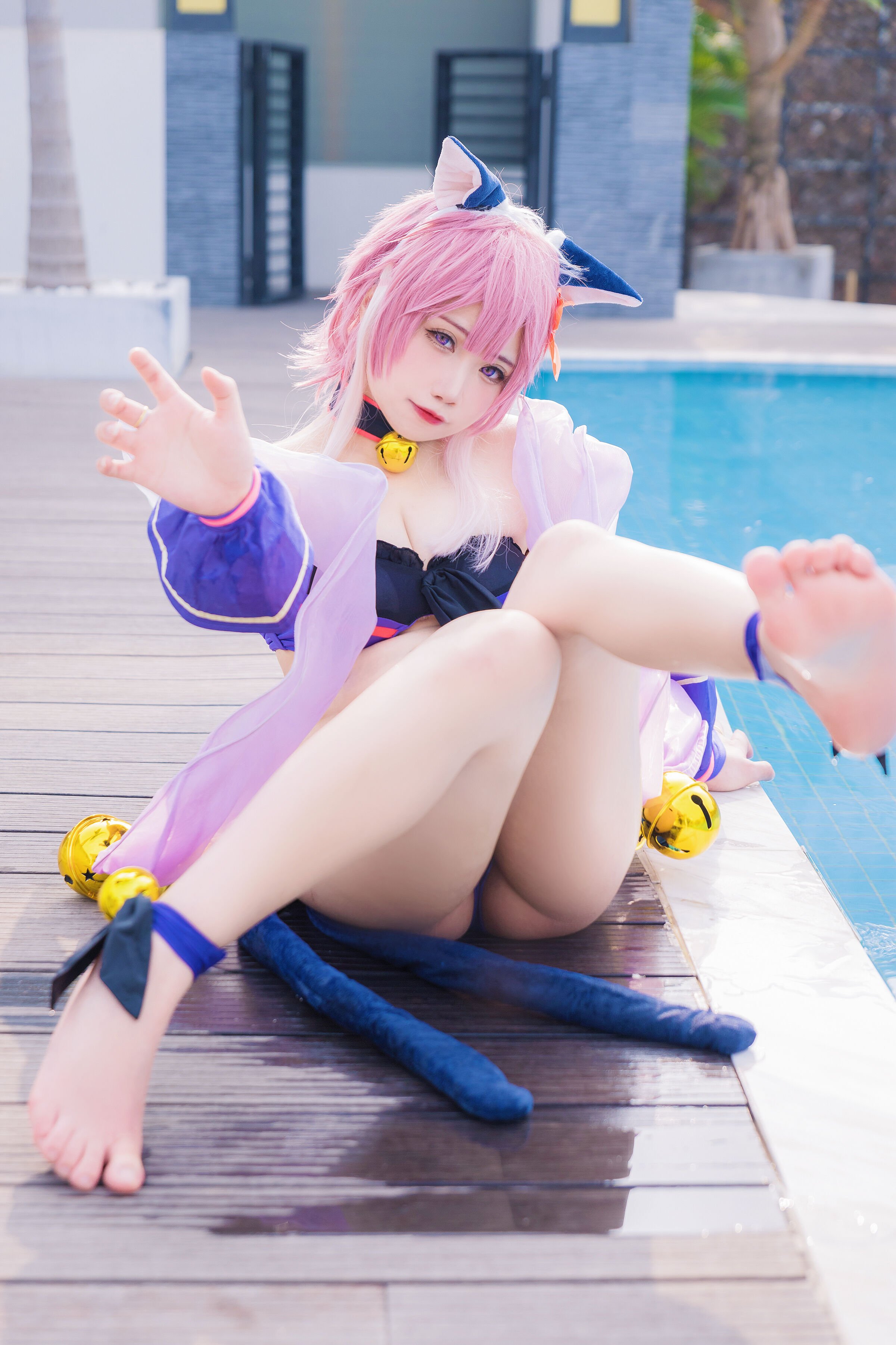 Sadako Peach] Miyasaka Tamaki Swimsuit