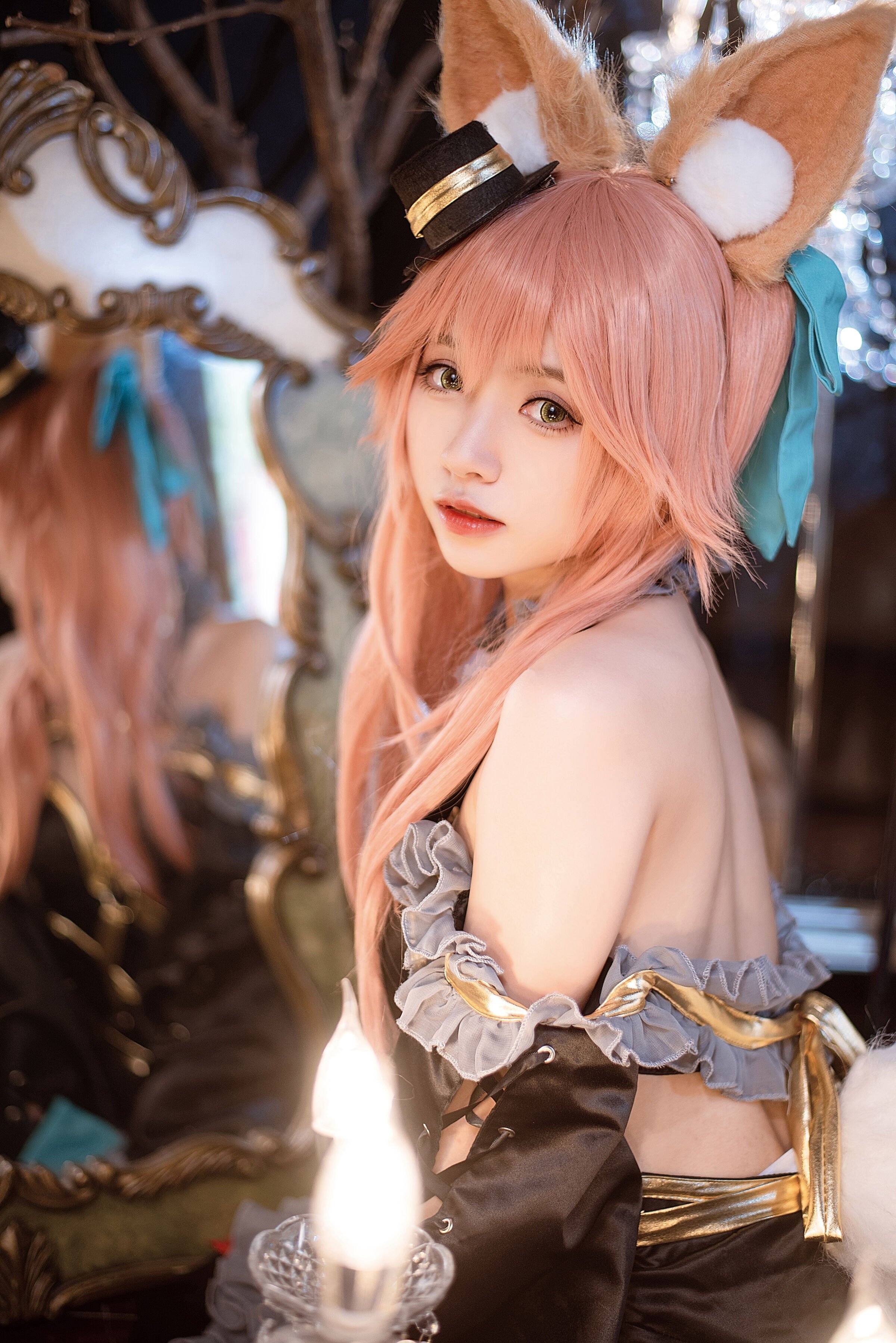 大大捲捲小捲 - 玉藻前 漆黑的魔術服