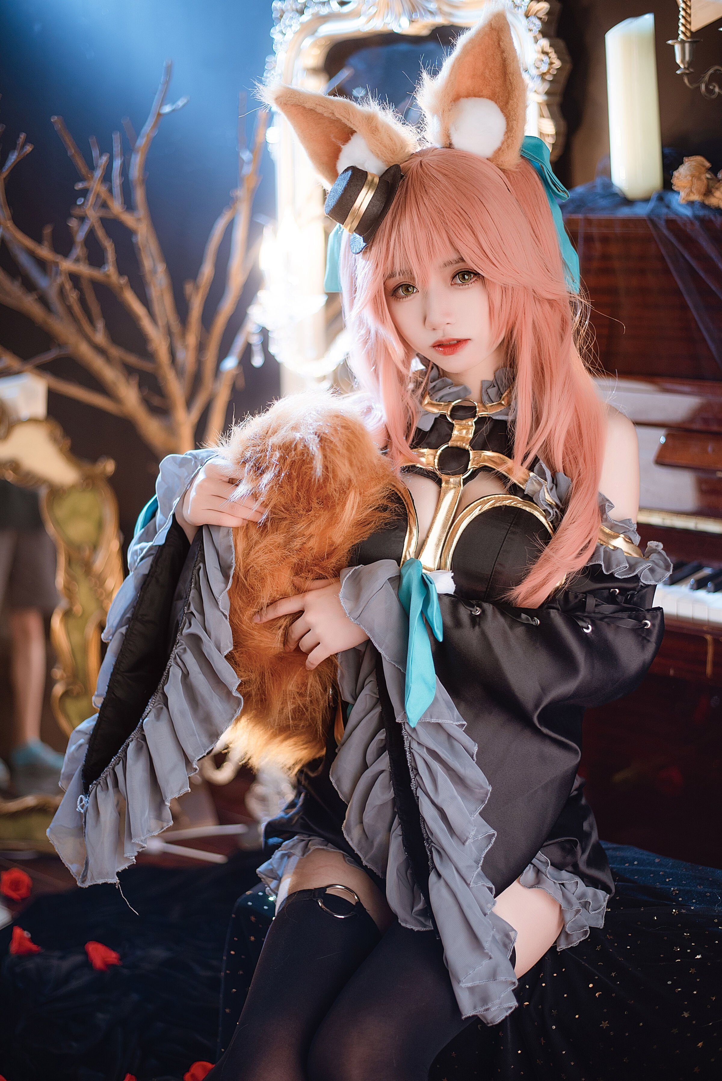 大大捲捲小捲 - 玉藻前 漆黑的魔術服