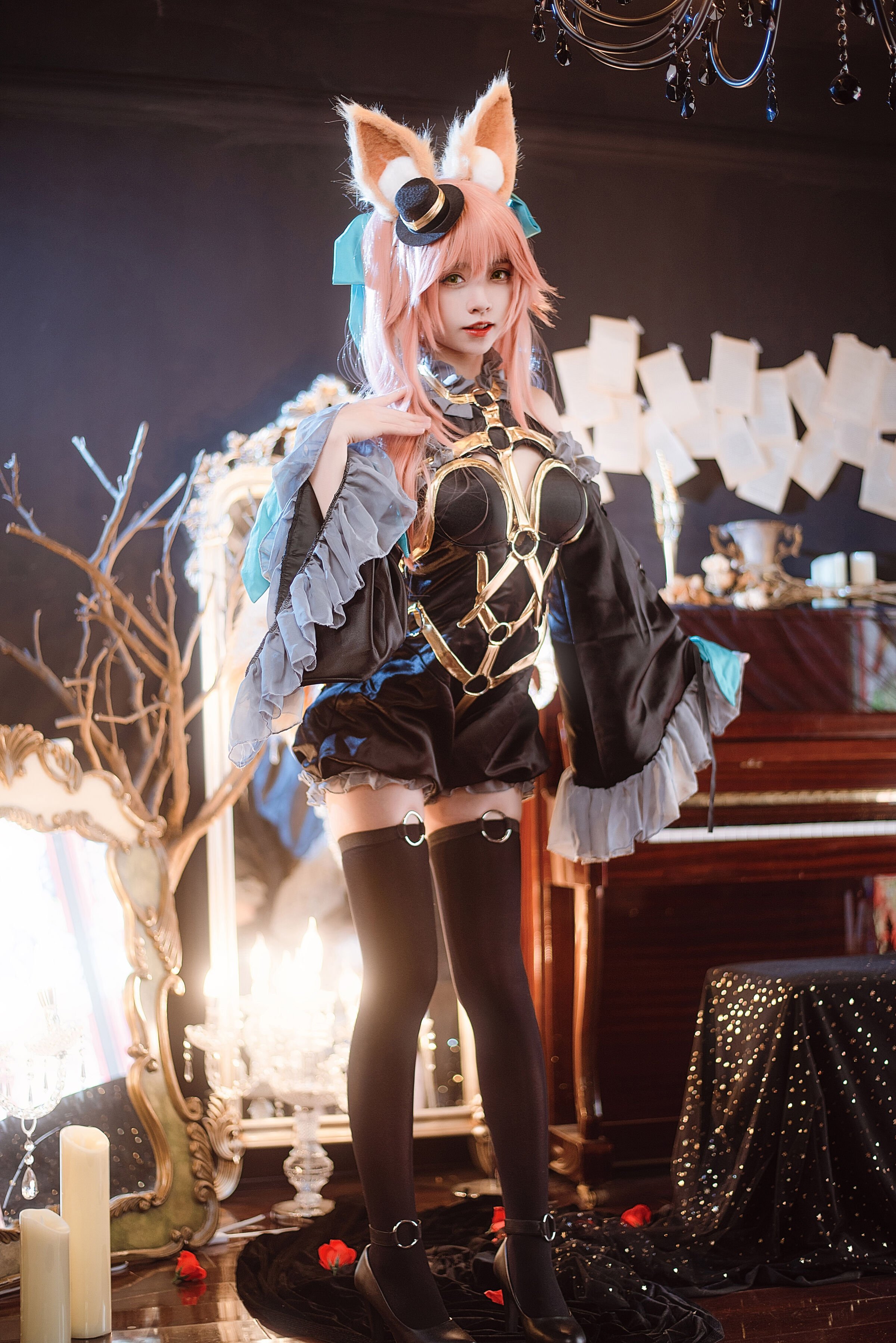 大大捲捲小捲 - 玉藻前 漆黑的魔術服