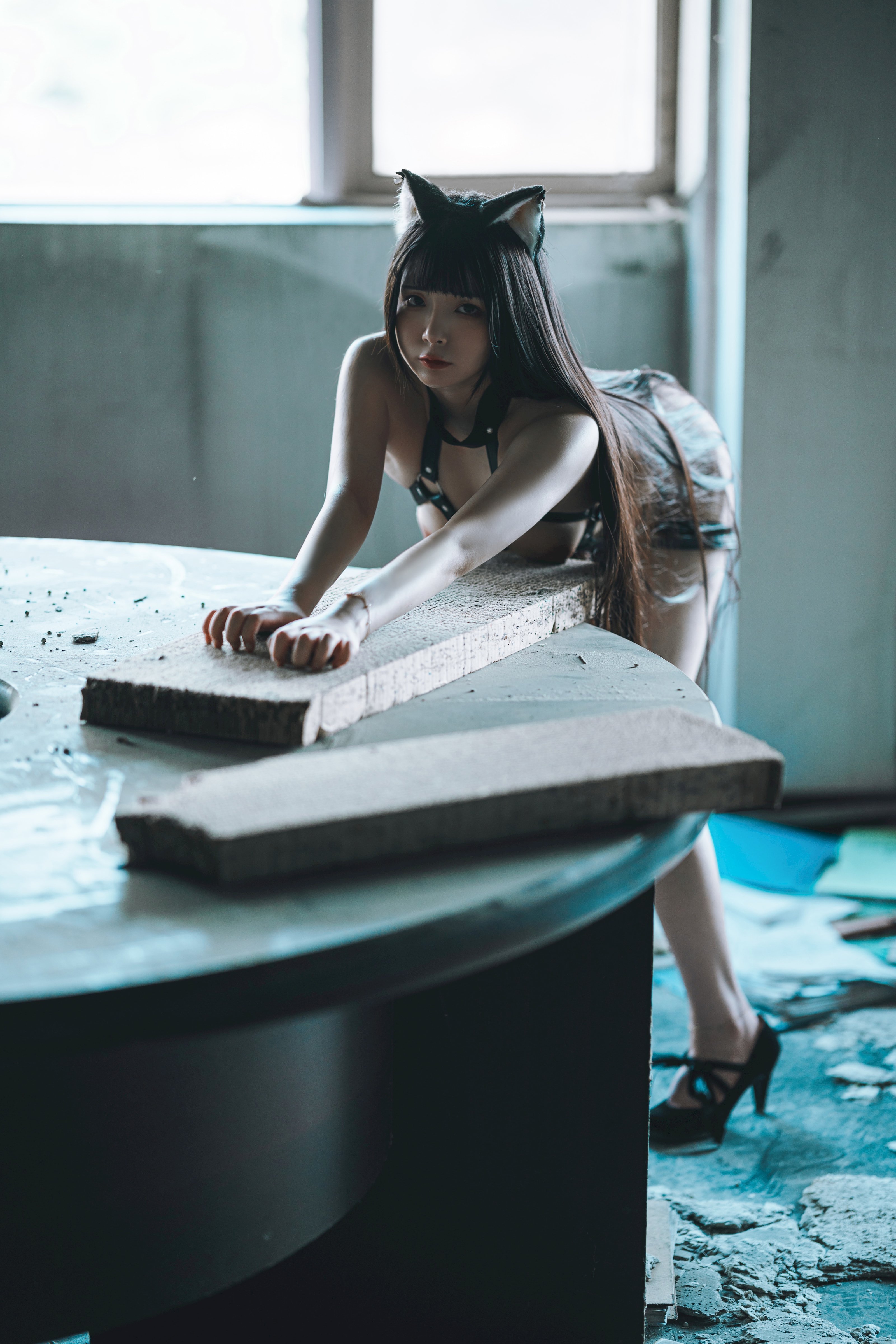 Luoluo Raku - Black Cat