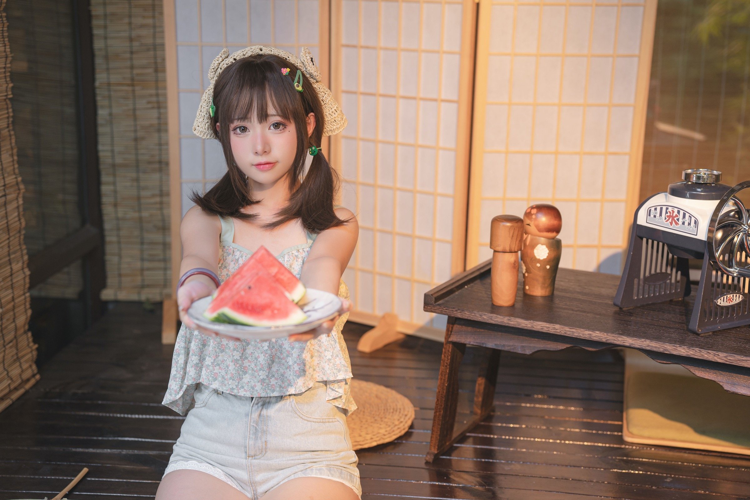 【バクキ少女ミャオショウキチ】ショウキチの田舎町生活