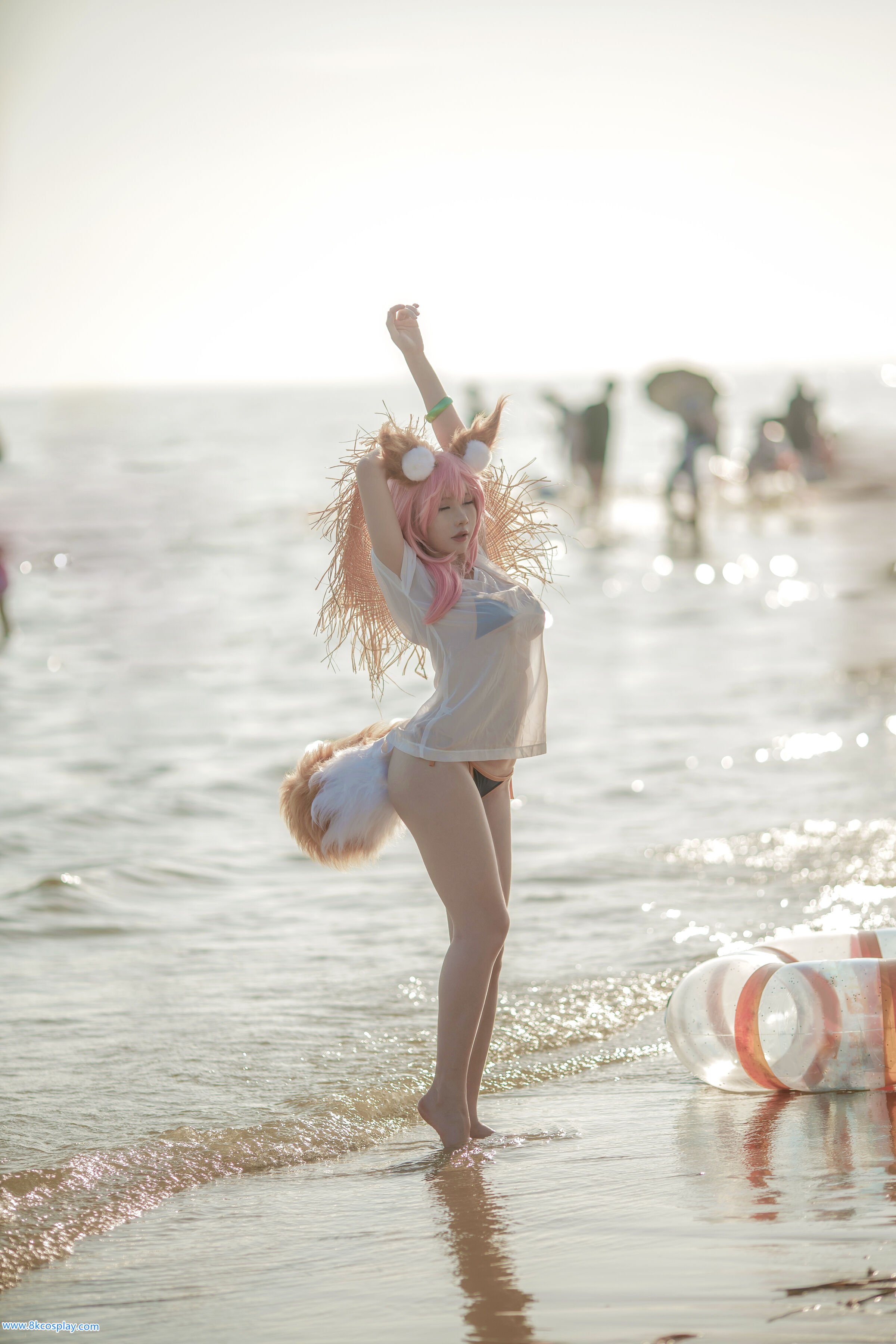 Uki Rainy Season] Tamamo no Mae Beach Swimsuit FATE Tamamo no Mae Bikini