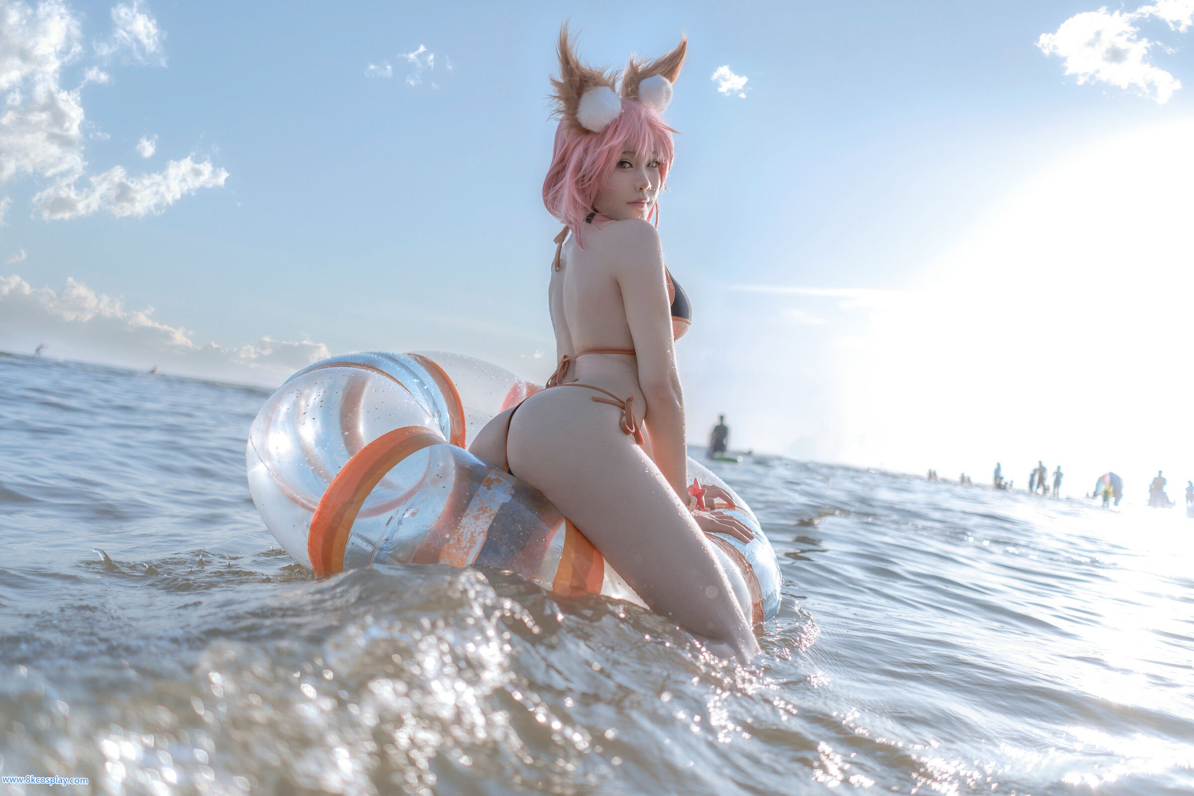 Uki Rainy Season] Tamamo no Mae Beach Swimsuit FATE Tamamo no Mae Bikini