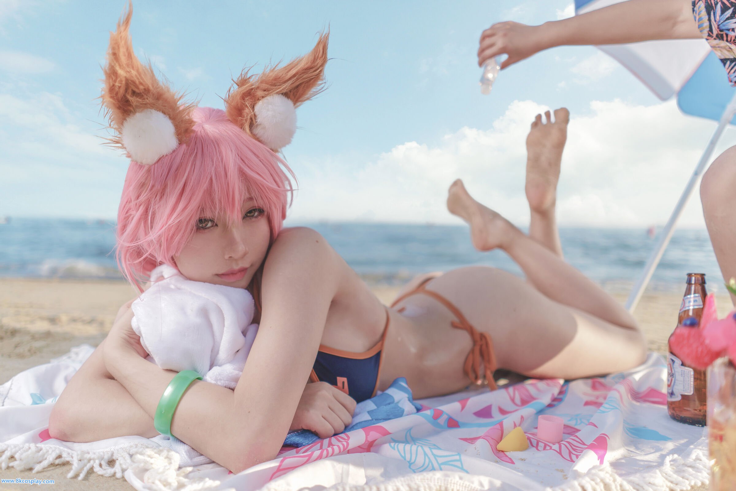 Uki Rainy Season] Tamamo no Mae Beach Swimsuit FATE Tamamo no Mae Bikini