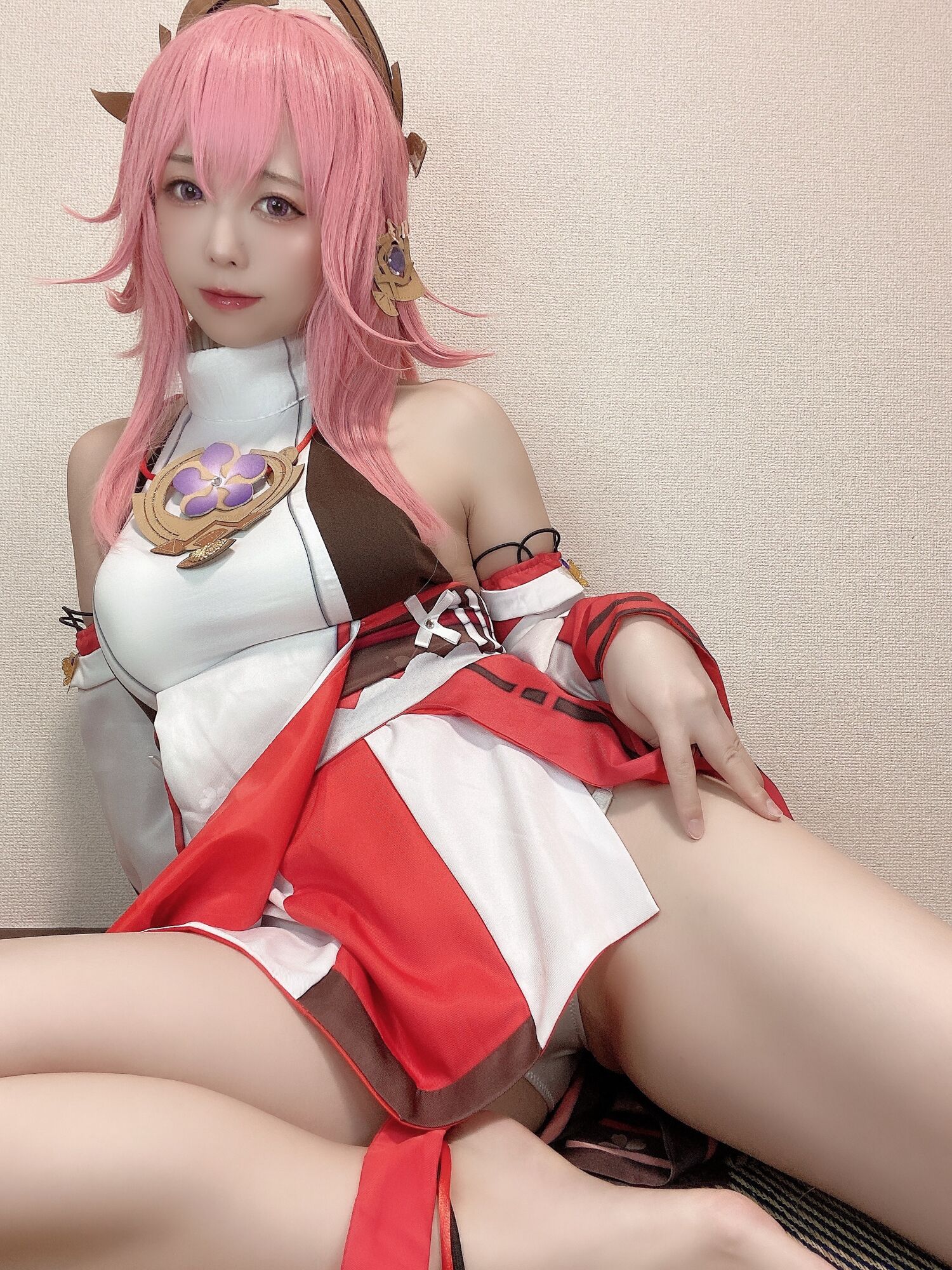 Rizuna - 八重神子コスプレ自撮り写真集