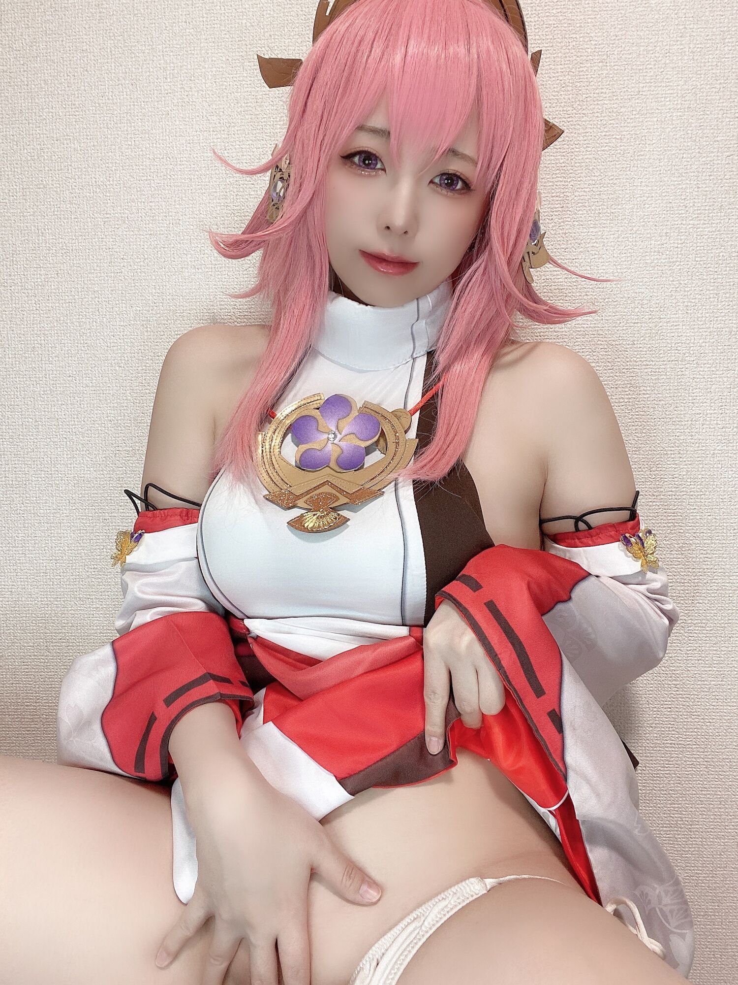 Rizuna - 八重神子コスプレ自撮り写真集