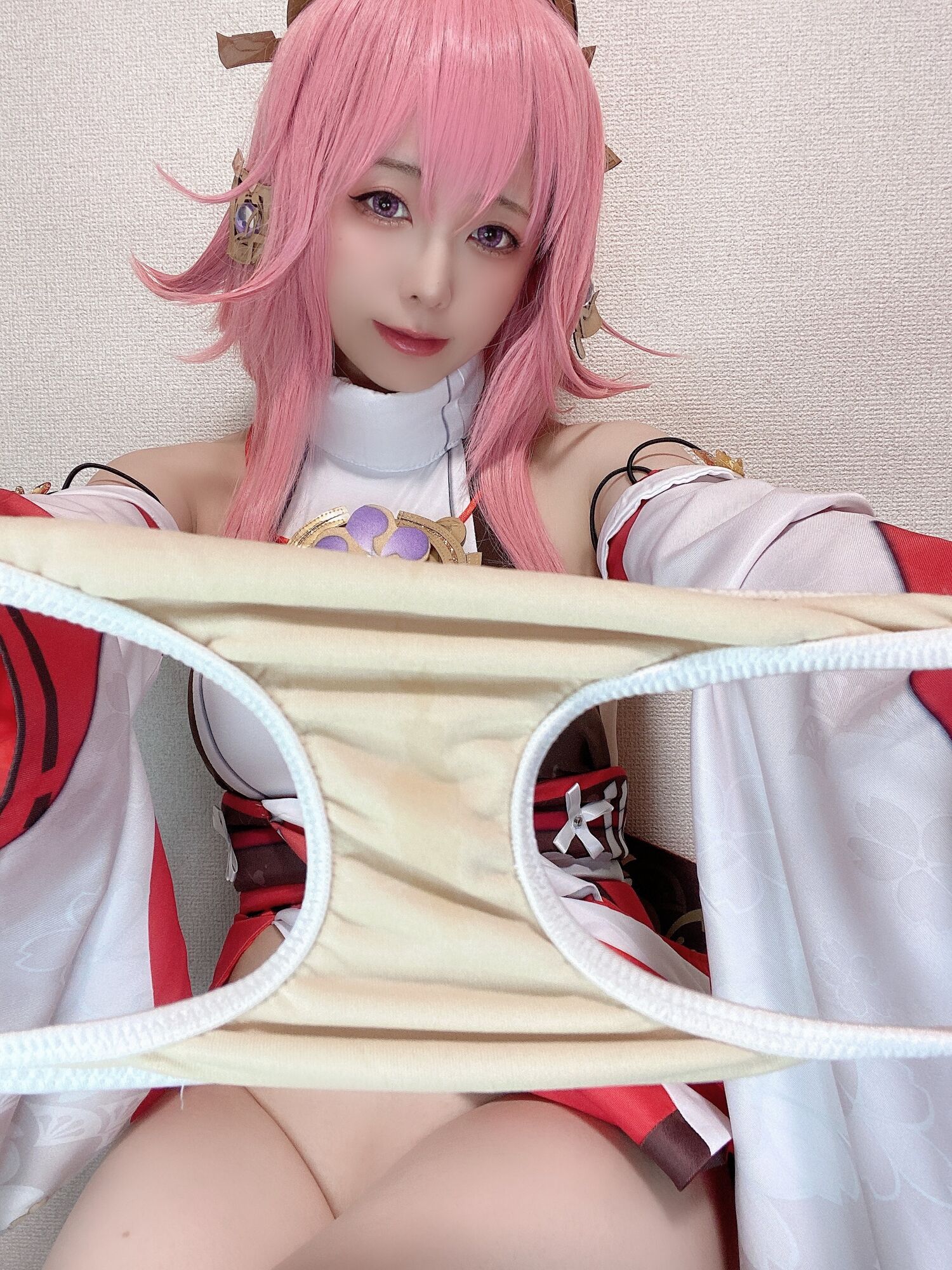Rizuna - 八重神子コスプレ自撮り写真集