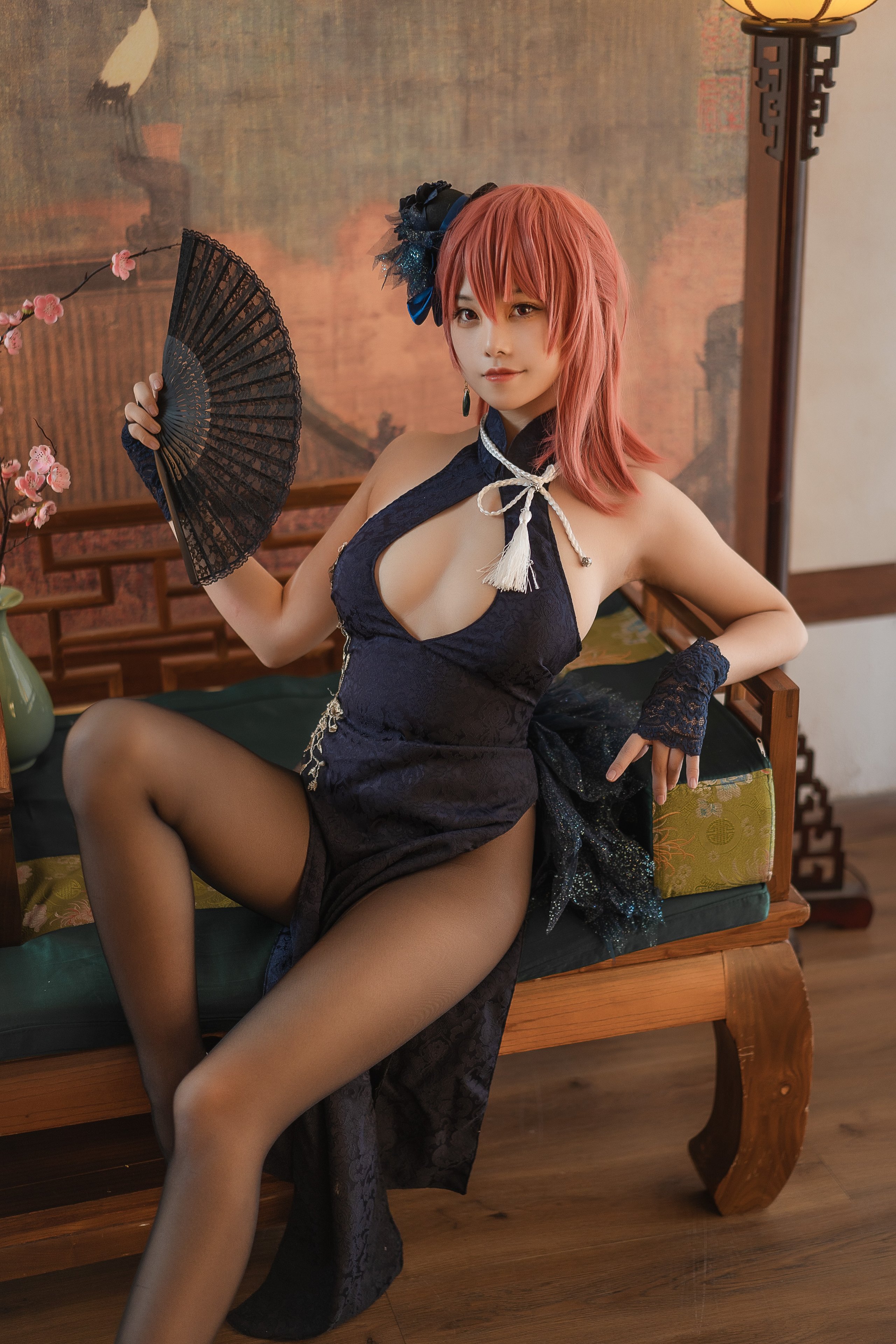 Honey Juice Cat Fur — Black Prince Qipao