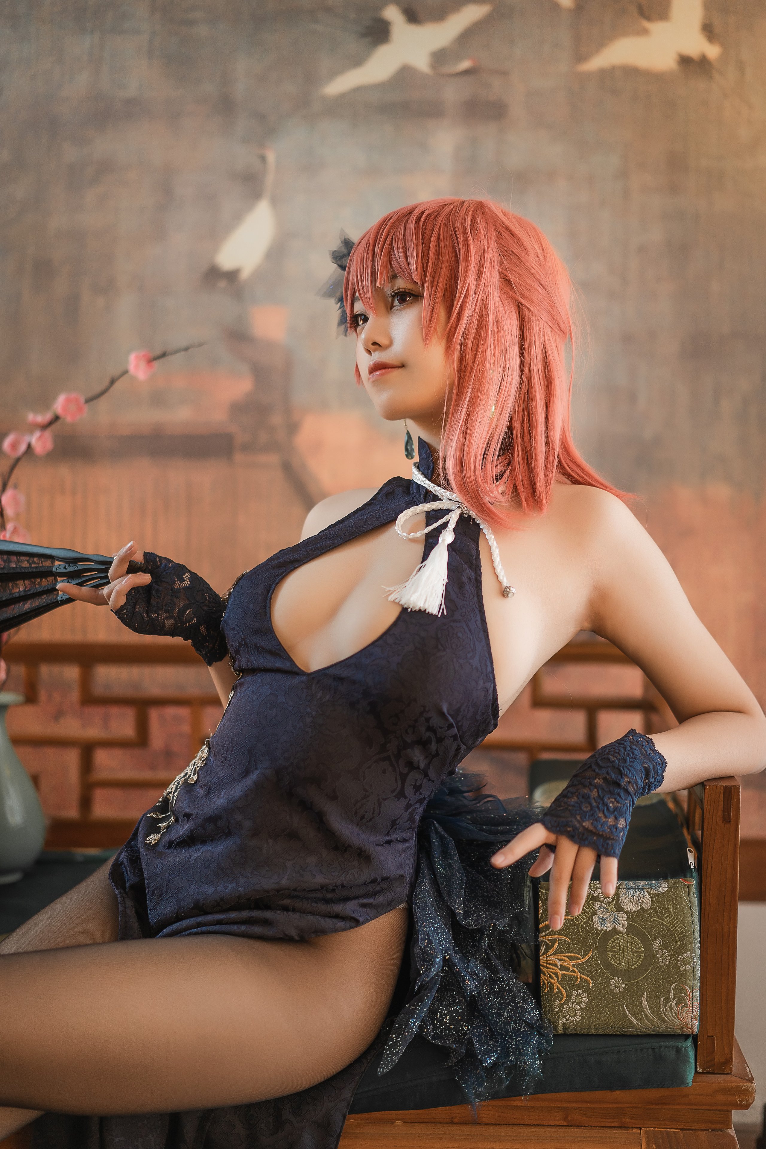 Honey Juice Cat Fur — Black Prince Qipao