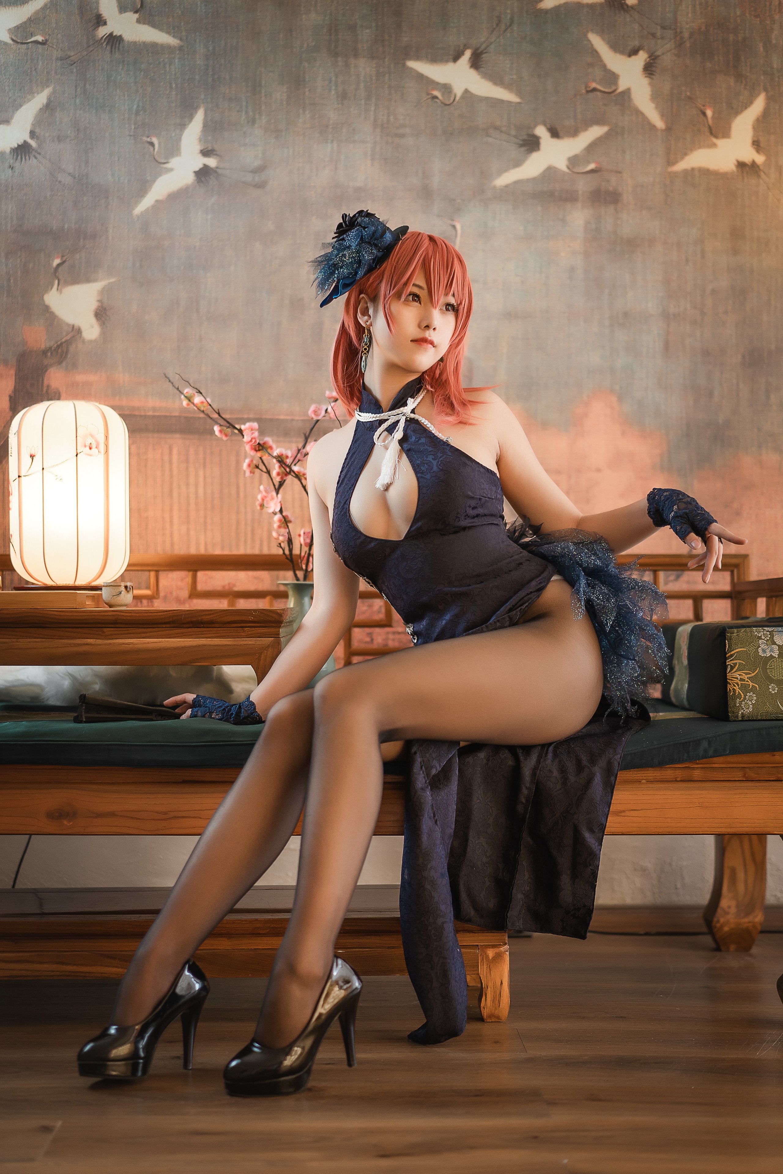 Honey Juice Cat Fur — Black Prince Qipao