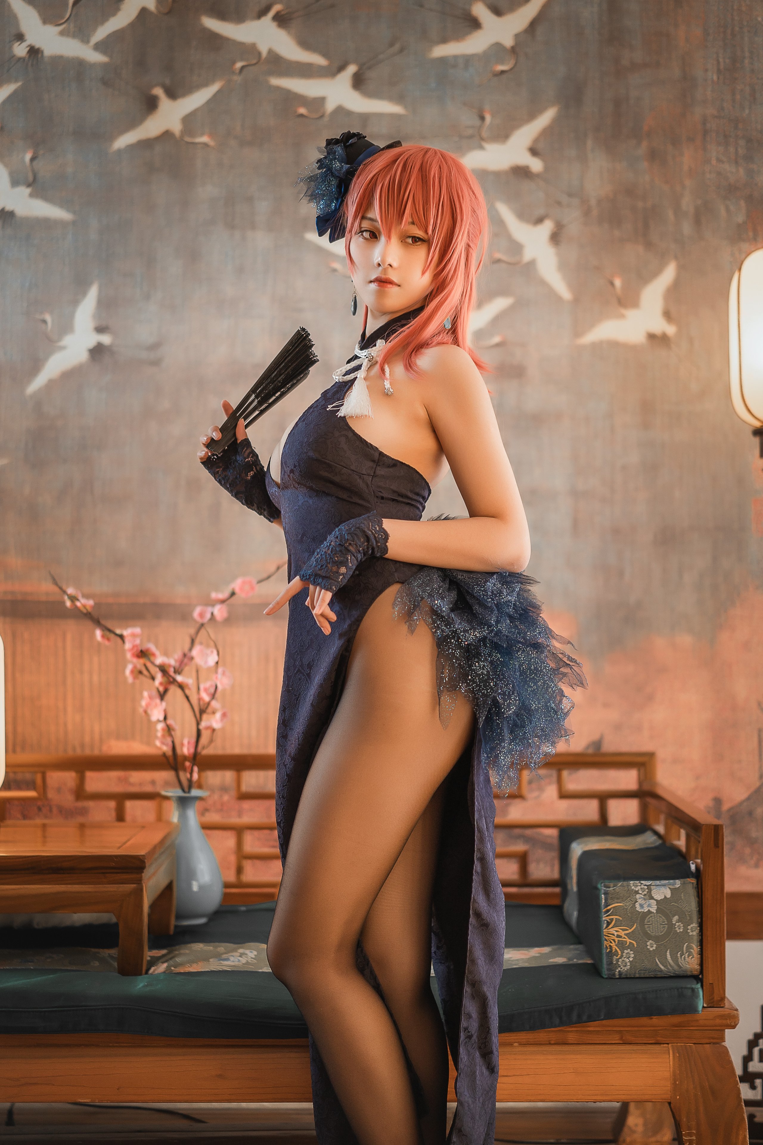 Honey Juice Cat Fur — Black Prince Qipao