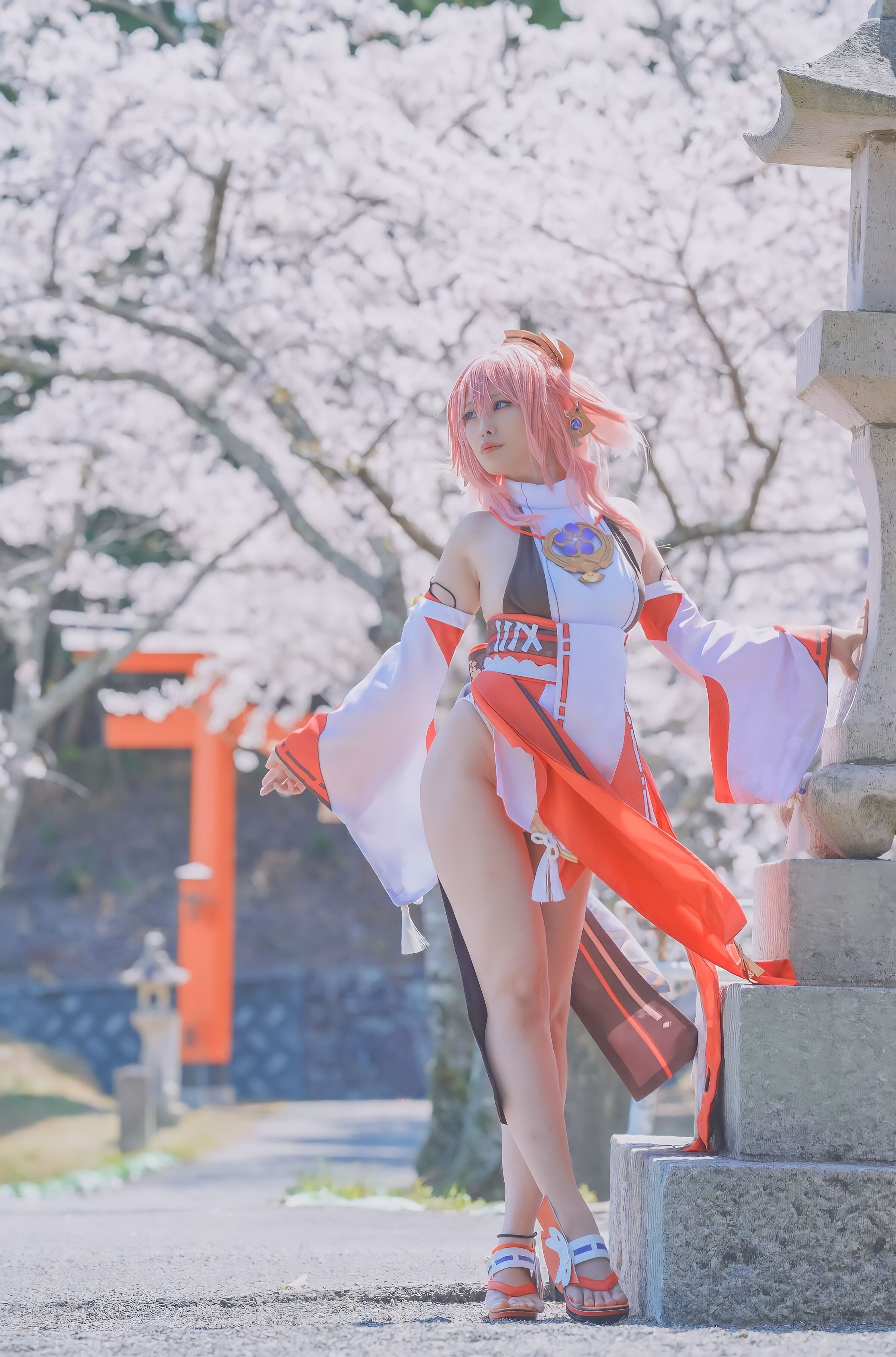 Glossy Rabbit (艷兎)] 八重神子 (原神)