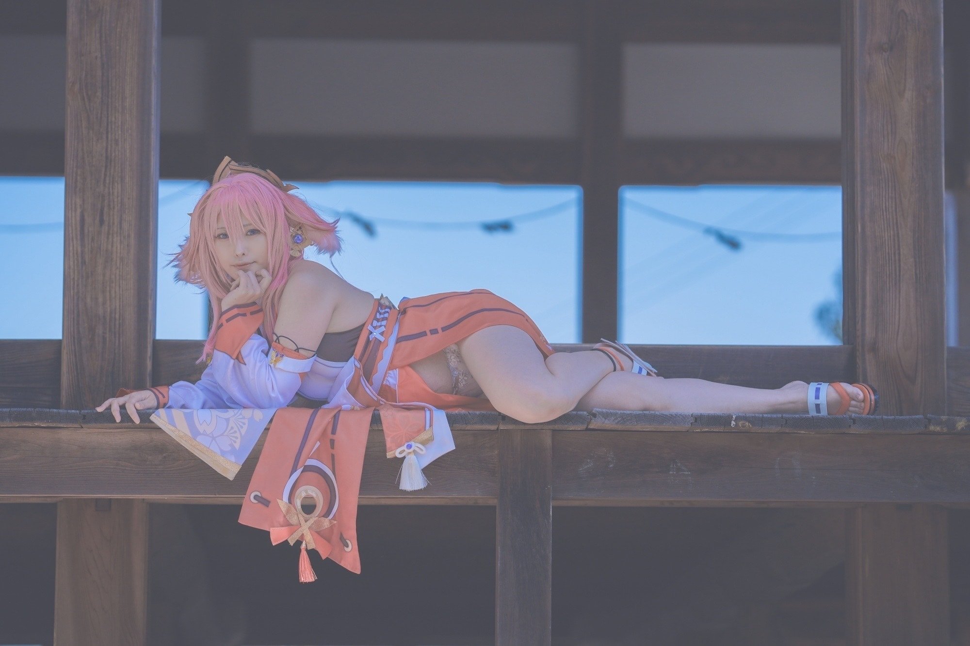 Glossy Rabbit (艷兎)] 八重神子 (原神)