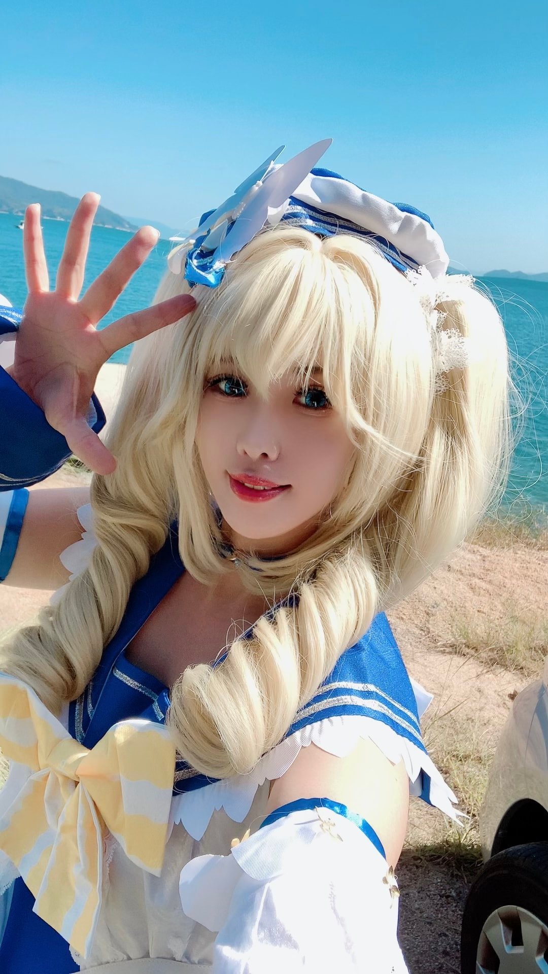 Glossy Rabbit (艶兎)] Ganyu and Barbara on Marine Day, and a bit of Mona! (Genshin Impact)