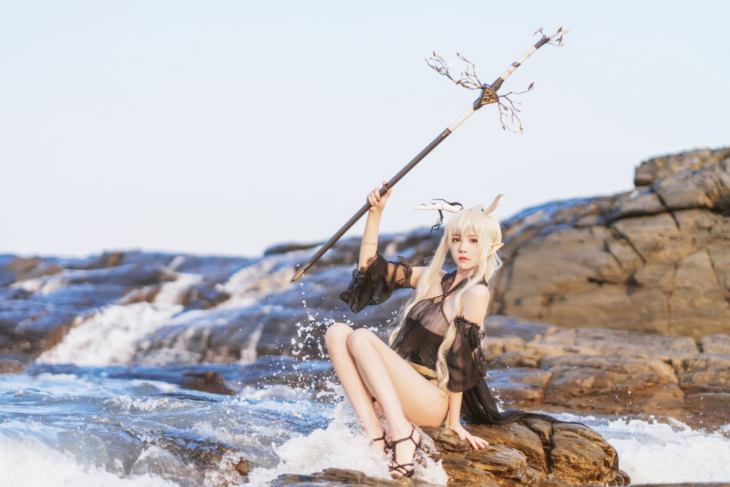 Cherry Meow - Shining Spirit Swimsuit