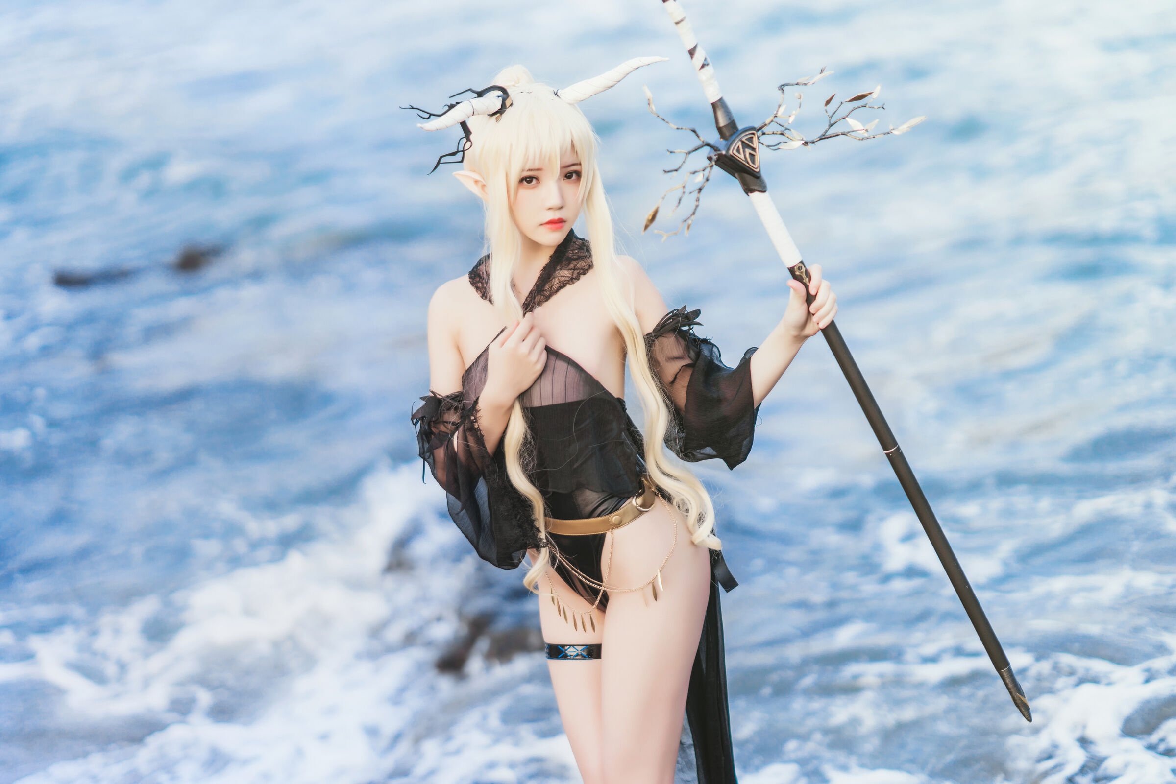 Cherry Meow - Shining Spirit Swimsuit