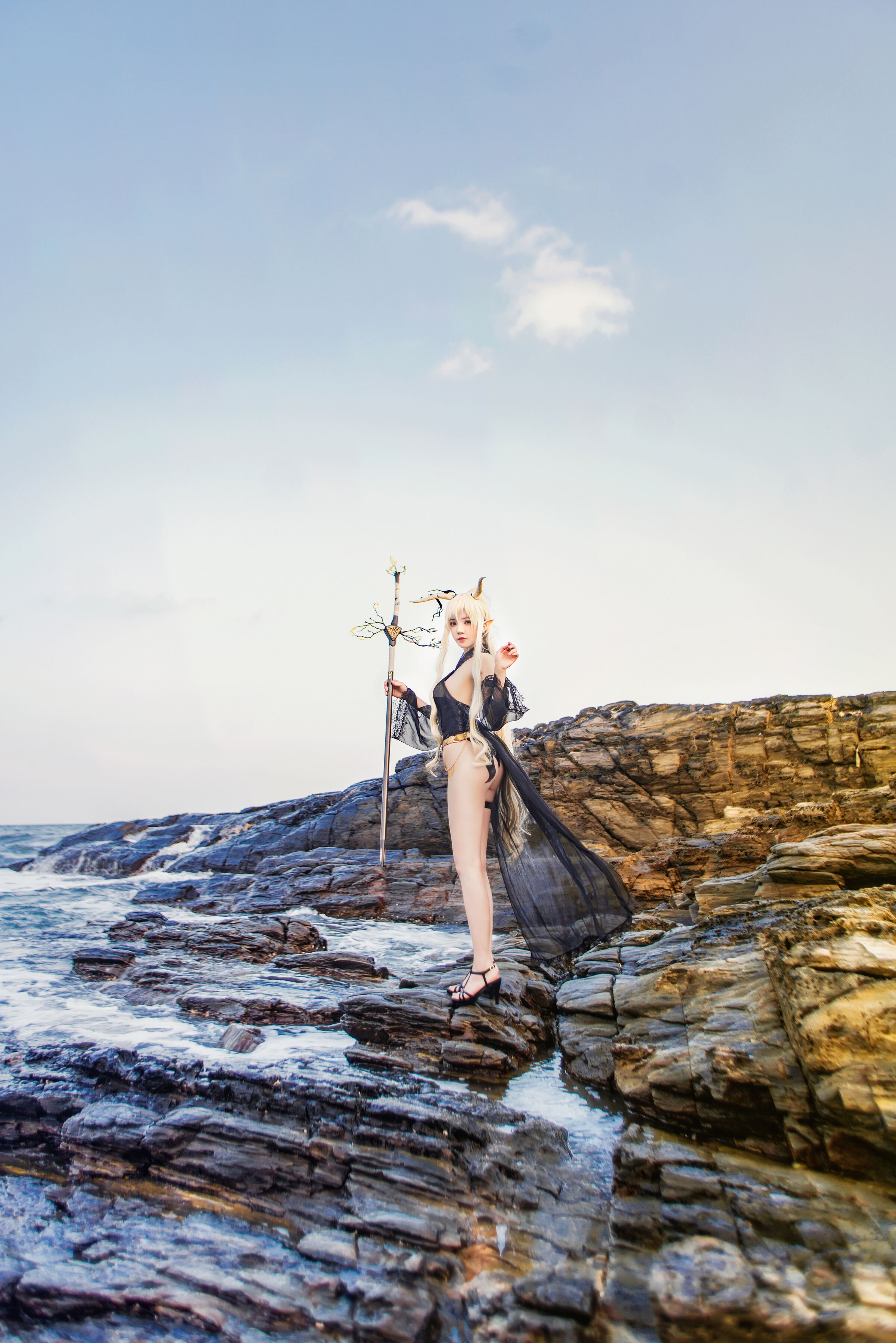 Cherry Meow - Shining Spirit Swimsuit