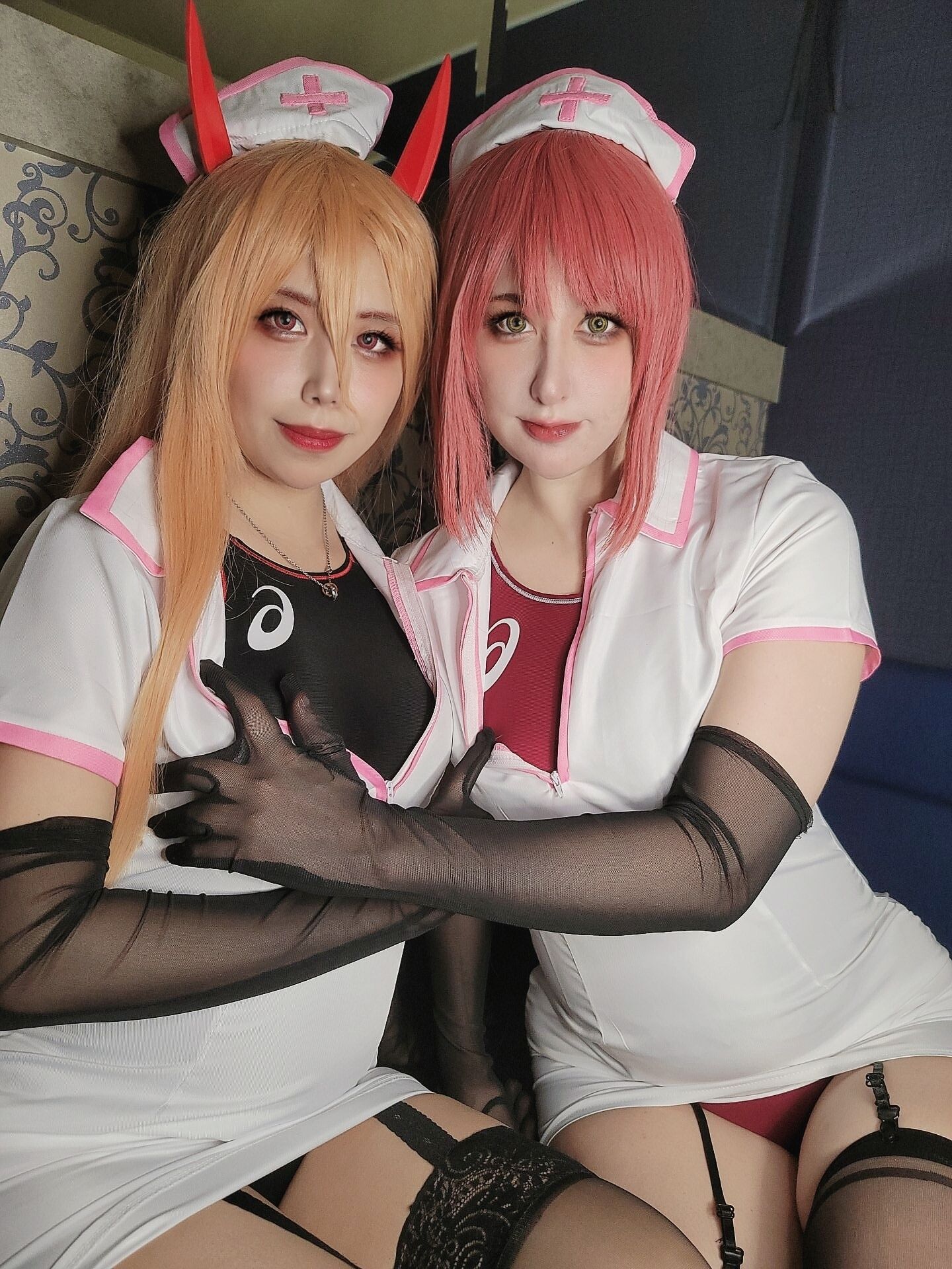 Shuran Nyama] Chainsaw Man event! Such...! Are you acting spoiled because you miss me that much? ♡♡♡♡♡ (with mov)