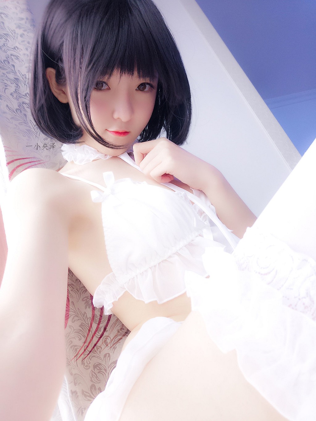 COSERอี้เซี่ยวหยางเซ 《เฮสเทีย + กระต่ายดำ + ภาพเอกชน》 [Cosplayสาวสวย] หนังสือภาพ [41P
