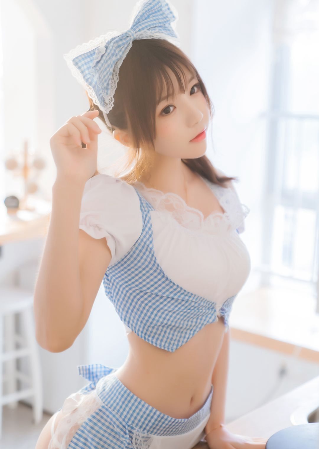 JK白絲襪美腿高顏值嫩白皮膚coser大尺度Cosplay