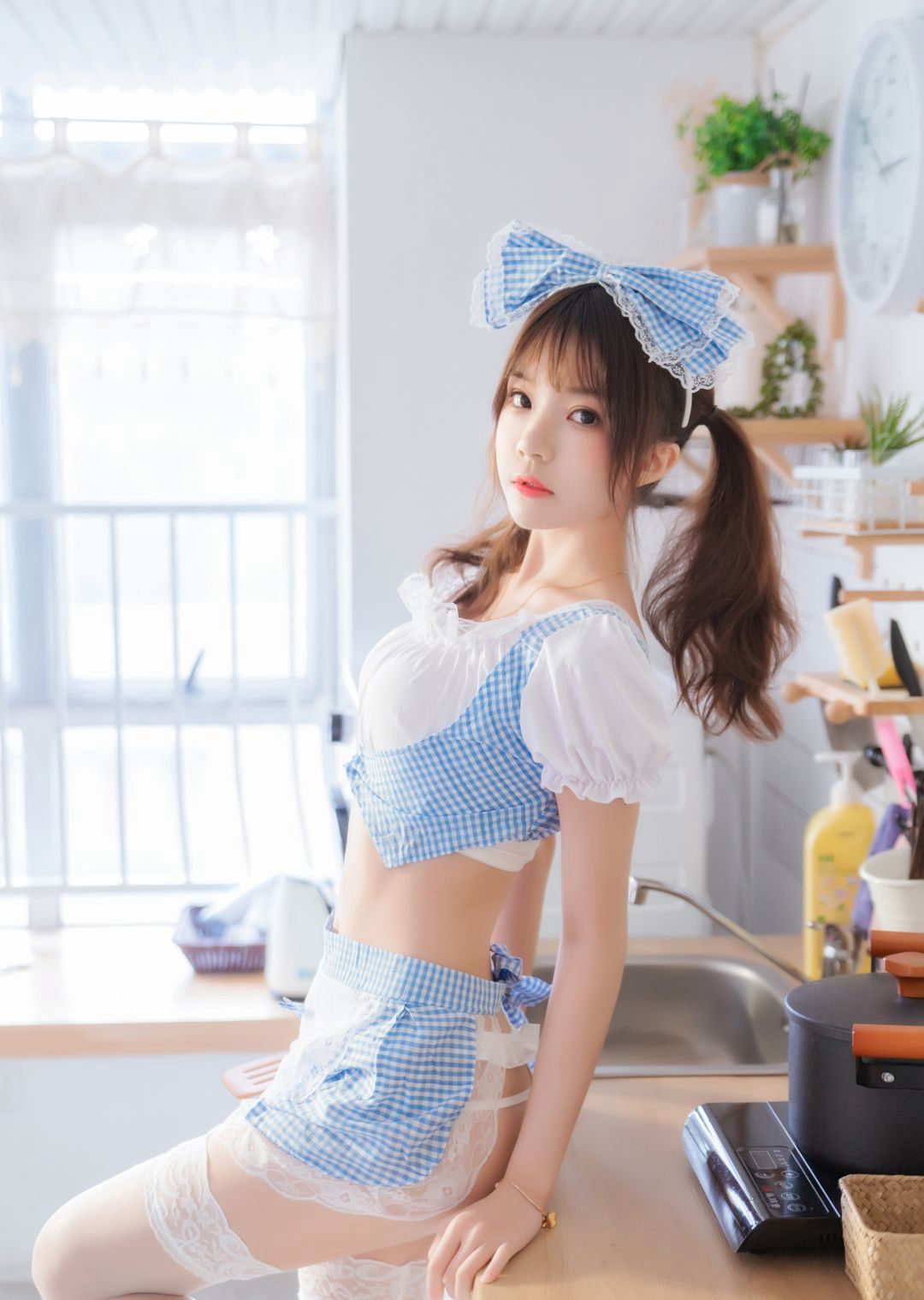 JK白絲襪美腿高顏值嫩白皮膚coser大尺度Cosplay