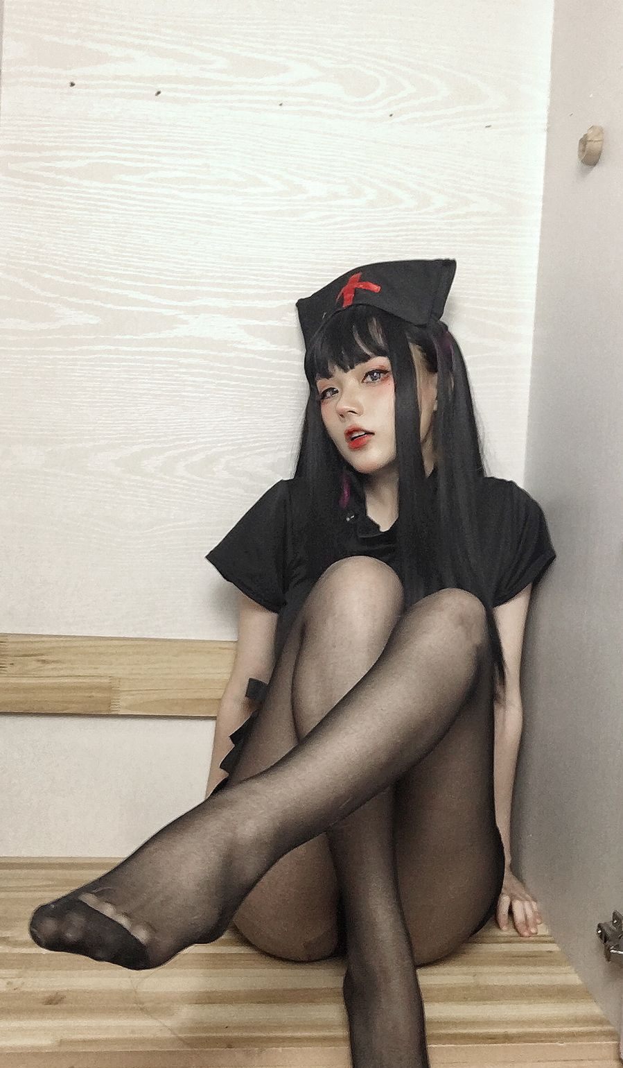 coser起司块wii大尺度超污黑丝Cosplay高清图