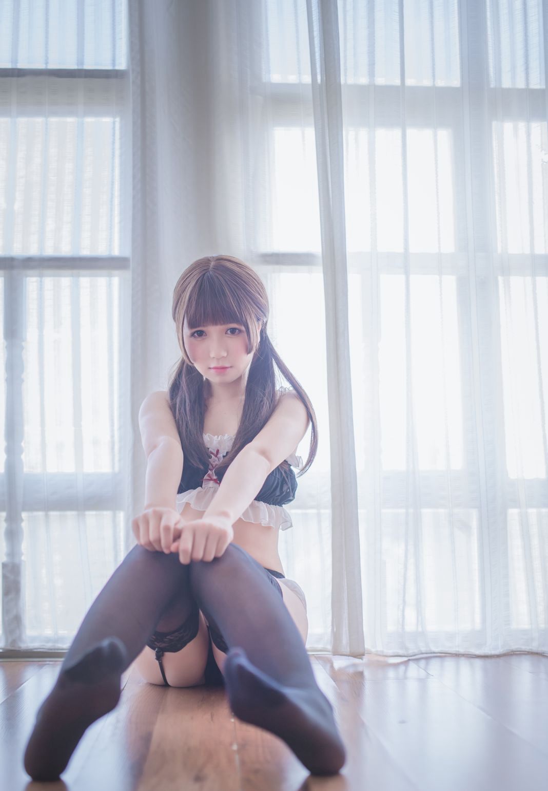 黑絲襪情趣JK白絲誘惑Cosplay性感蕾絲美腿大尺度福利