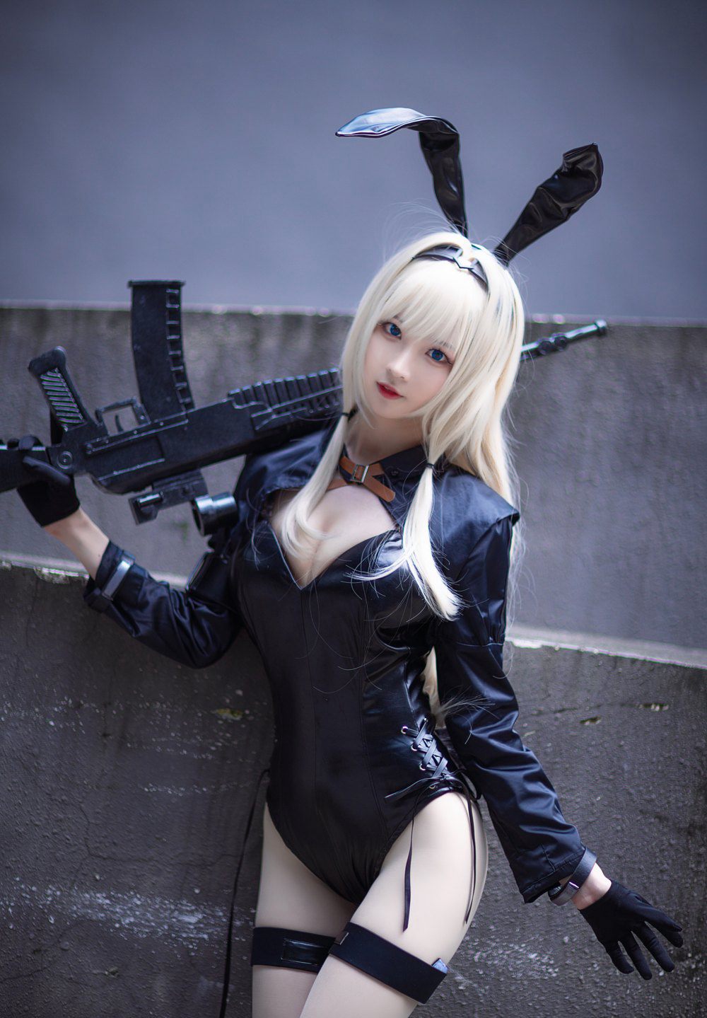 Cosplay Beauty Nangong Sexy Stockings Outdoor Shoot Large Scale Photos