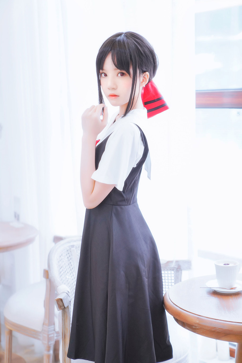 櫻桃喵《四宮輝夜》 [蘿莉COS] 寫真集[10P
