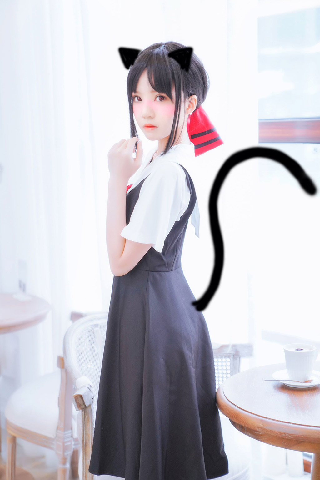 櫻桃喵《四宮輝夜》 [蘿莉COS] 寫真集[10P